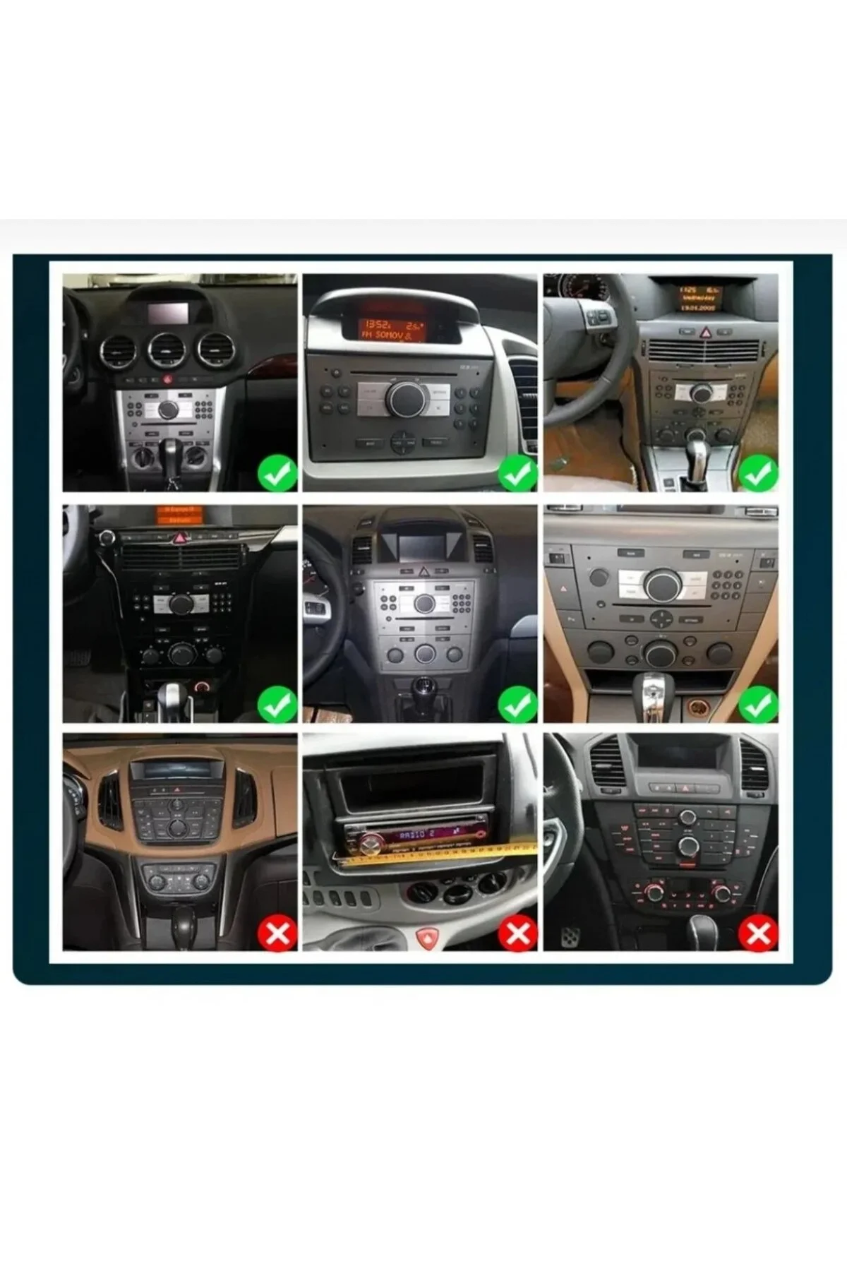 OPEL CORSA ASTRA H VECTRA ZAFİRA 2GB RAM 32GB HAFIZA OEM ANROİD MULTİMEDYA