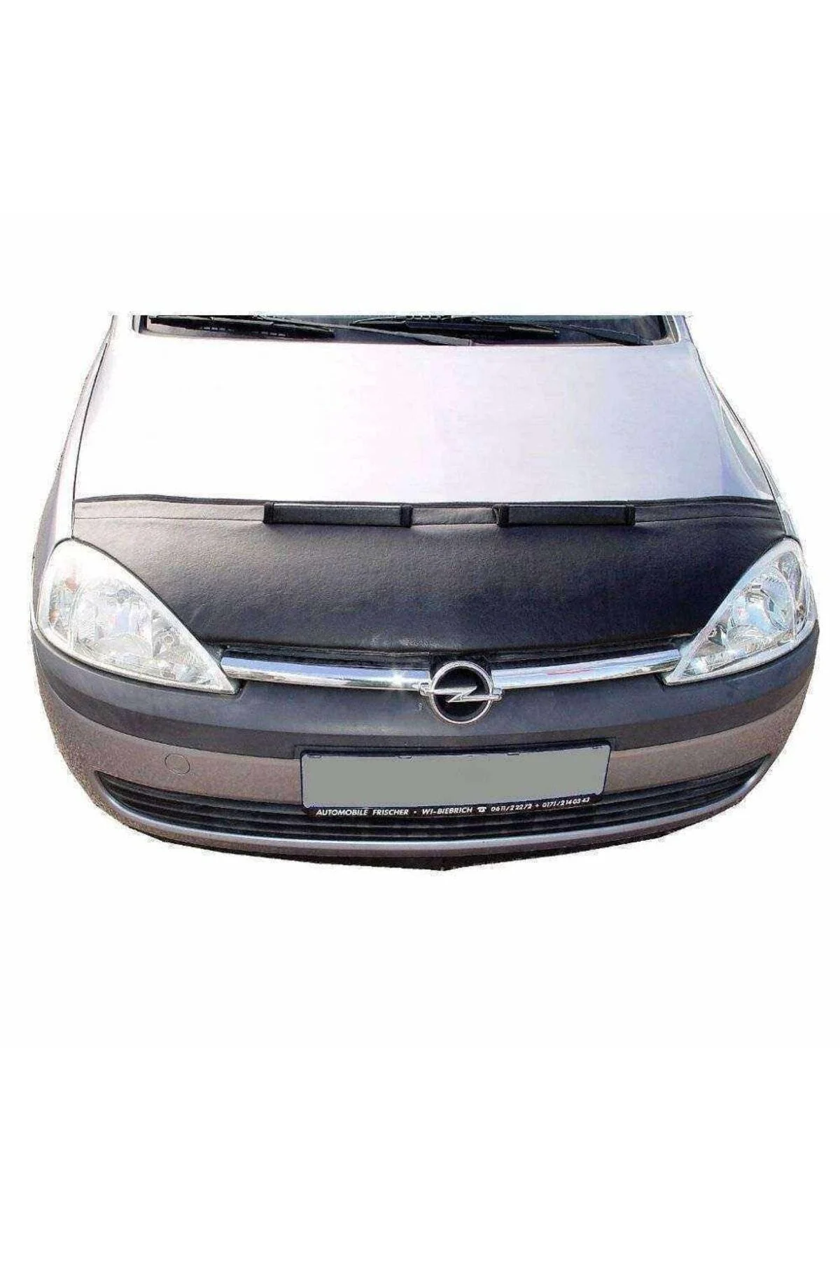 Opel Corsa C 1999 Suni Deri Lüx Kaput Koruyucu Maske - Görsel 2