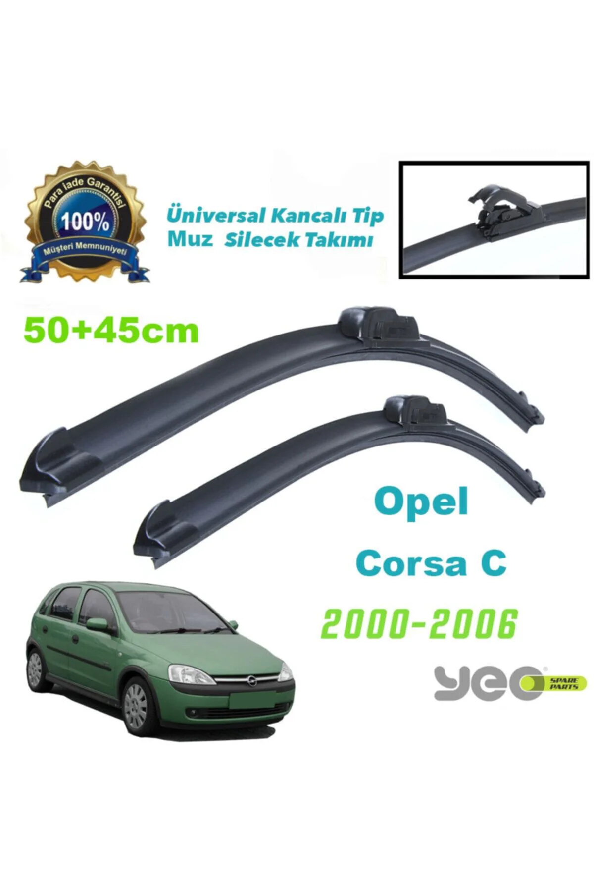 Opel Corsa C Aeroflex Muz Silecek Takımı