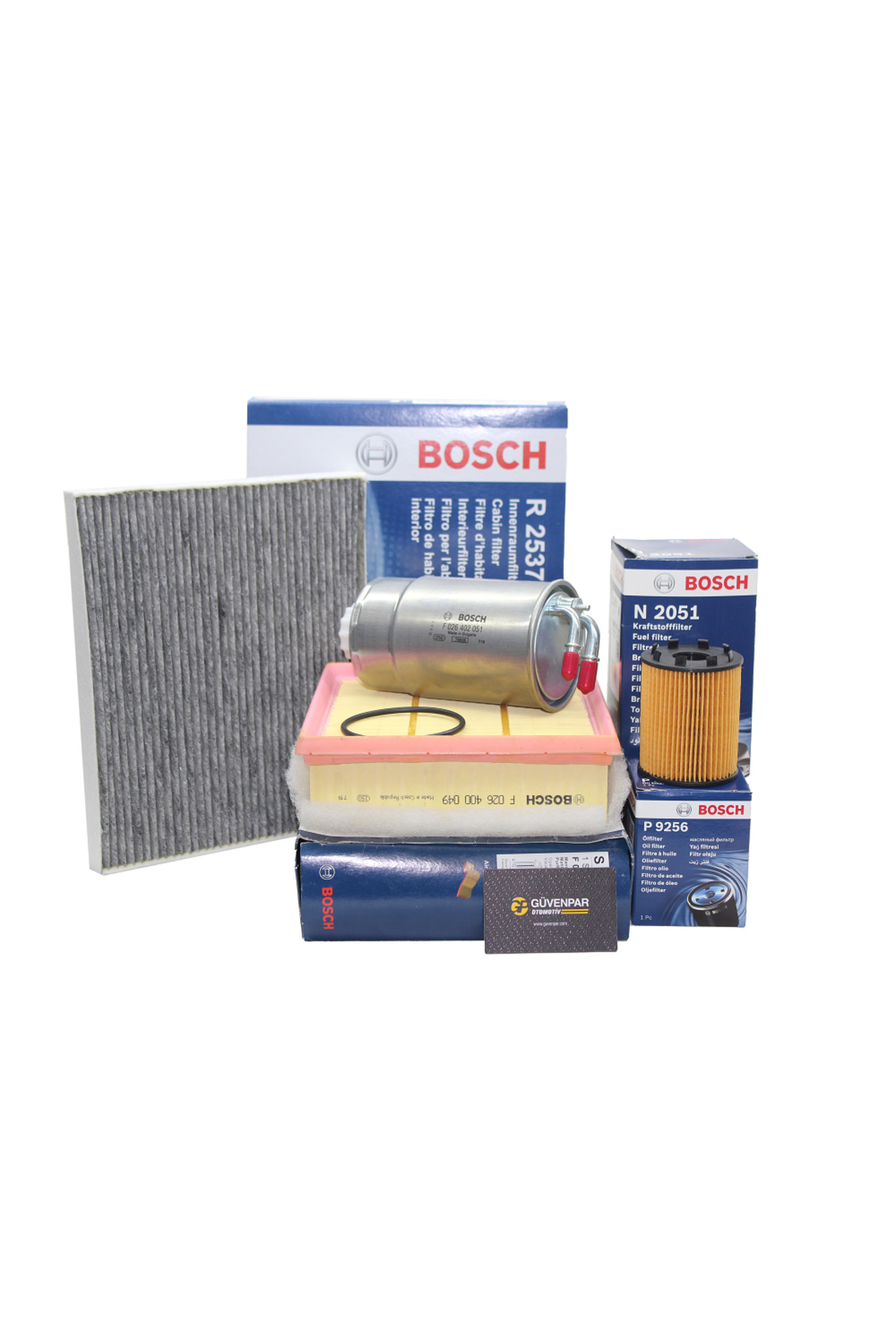 Bosch Opel Corsa D 2007/2009 1.3 Dizel Euro 4 Motor Bakım Filtre Seti M
