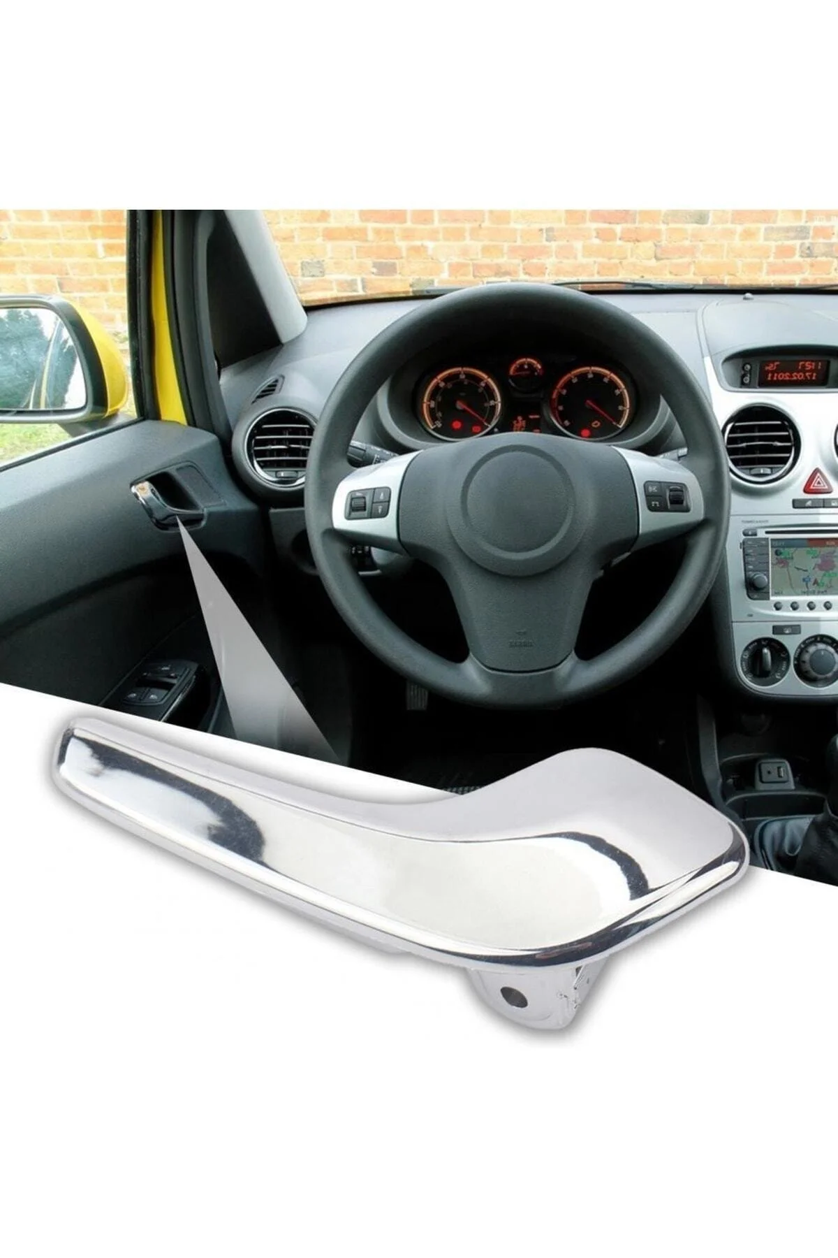 Opel Corsa D  Uyumlu   Kasa Sağ Ön Içten Kapı Açma Kolu 2006--201