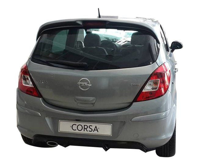 Opel Corsa Uyumlu D (2007-2015) Arka Tampon Eki - Difüzör (Plasti Opel Corsa Uyumlu D (2007-2015) Arka Tampon Eki - Difüzör (Plasti