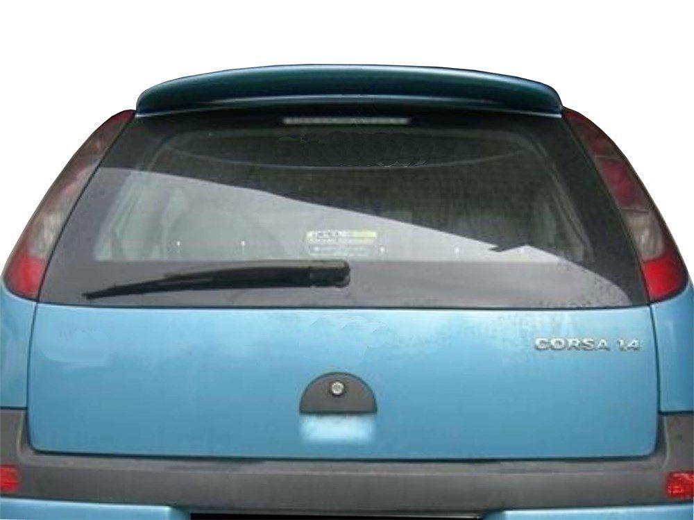 Opel Corsa Uyumlu C Spoiler Cam Üstü Md:1 Fiber 2000-2006