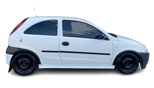 Opel Corsa Uyumlu C (2001 - 2006) Opc Style Marşpiyel Seti (Plast