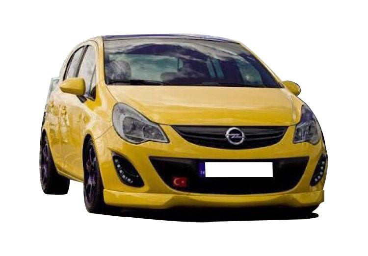 Opel Corsa Uyumlu D (2011 - 2015) Makyajlı Stainmetz Ön Tampon Ek