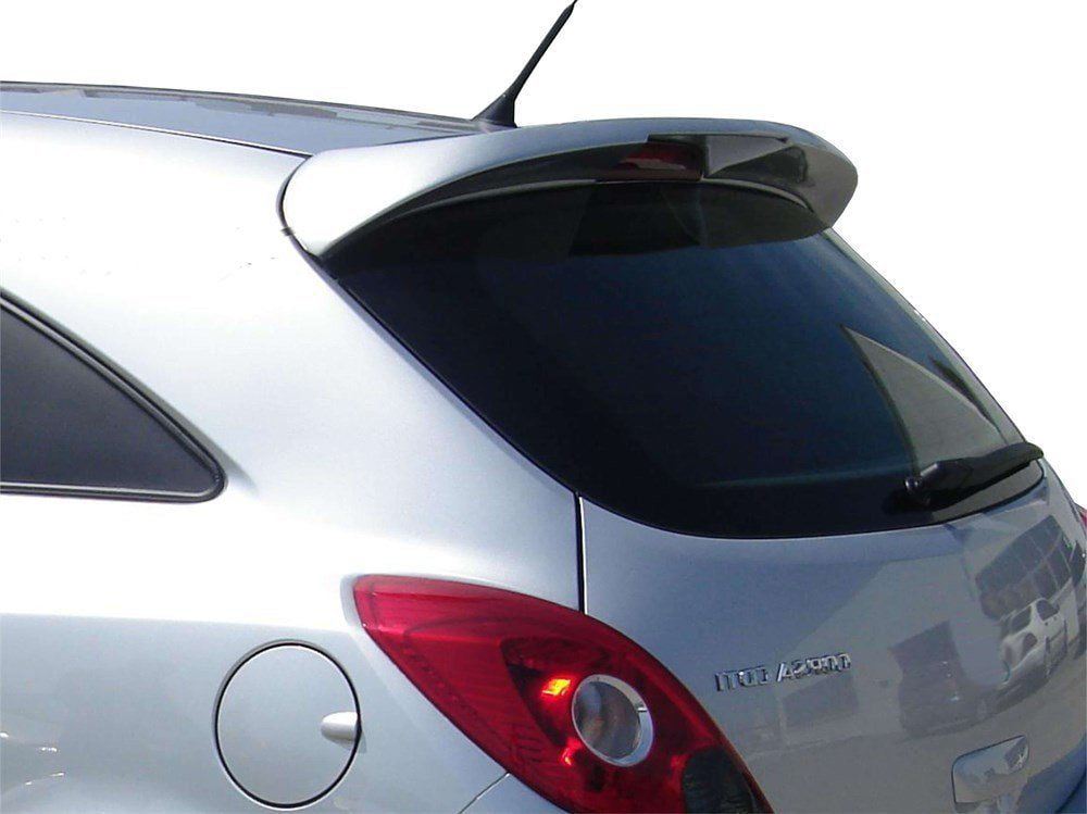 Opel Corsa Uyumlu D Spoiler Cam Üstü Gt (3 Kapı Md) Fiber 2007 Ve