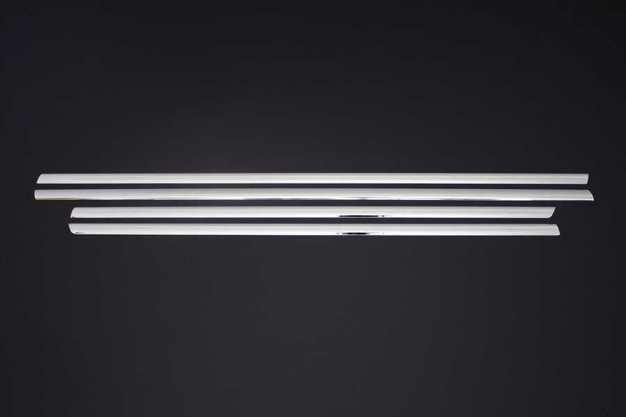 Opel Corsa Uyumlu D Krom Cam Çıtası 4 Parça 2006-2014 Arası