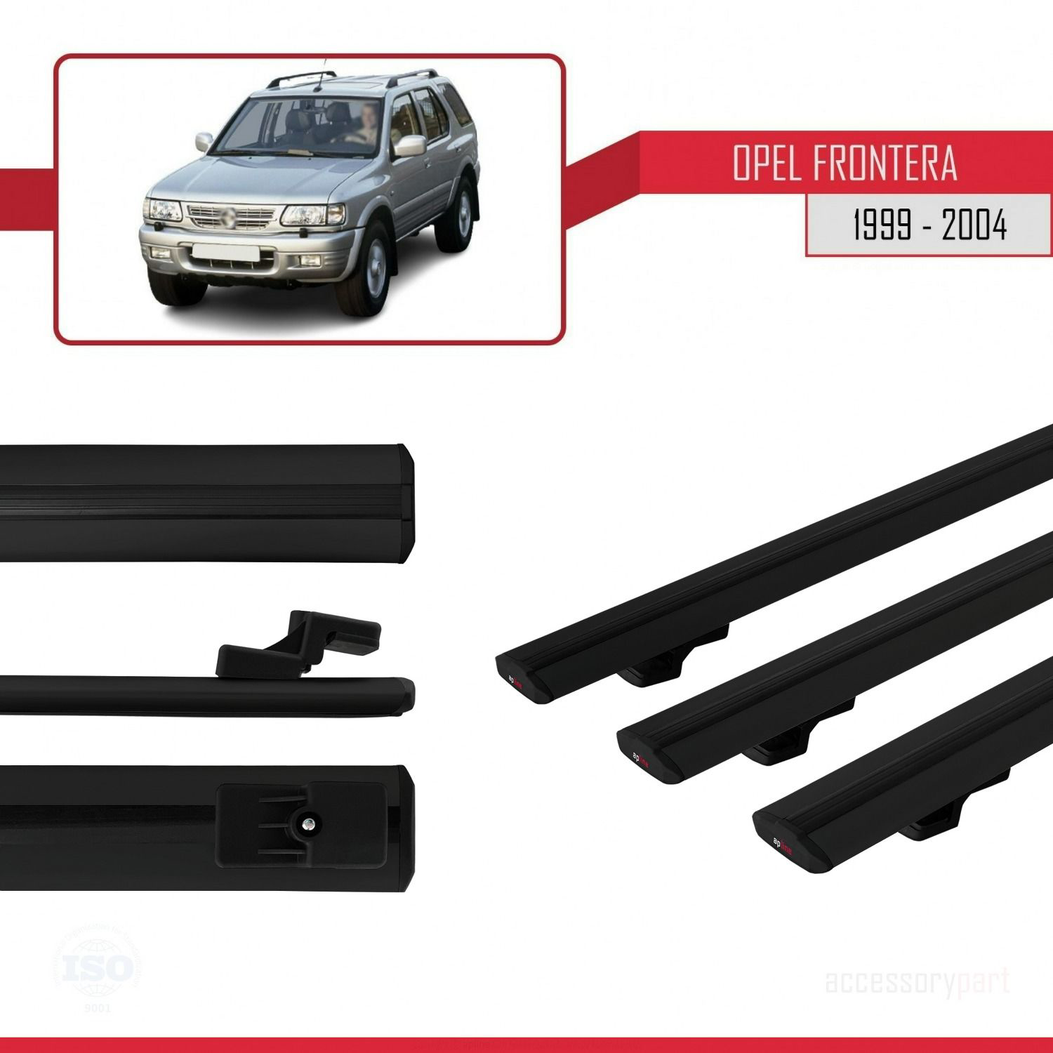 Opel Frontera 1999-2004 Arası ile uyumlu Basic Model Ara Atkı Tav
