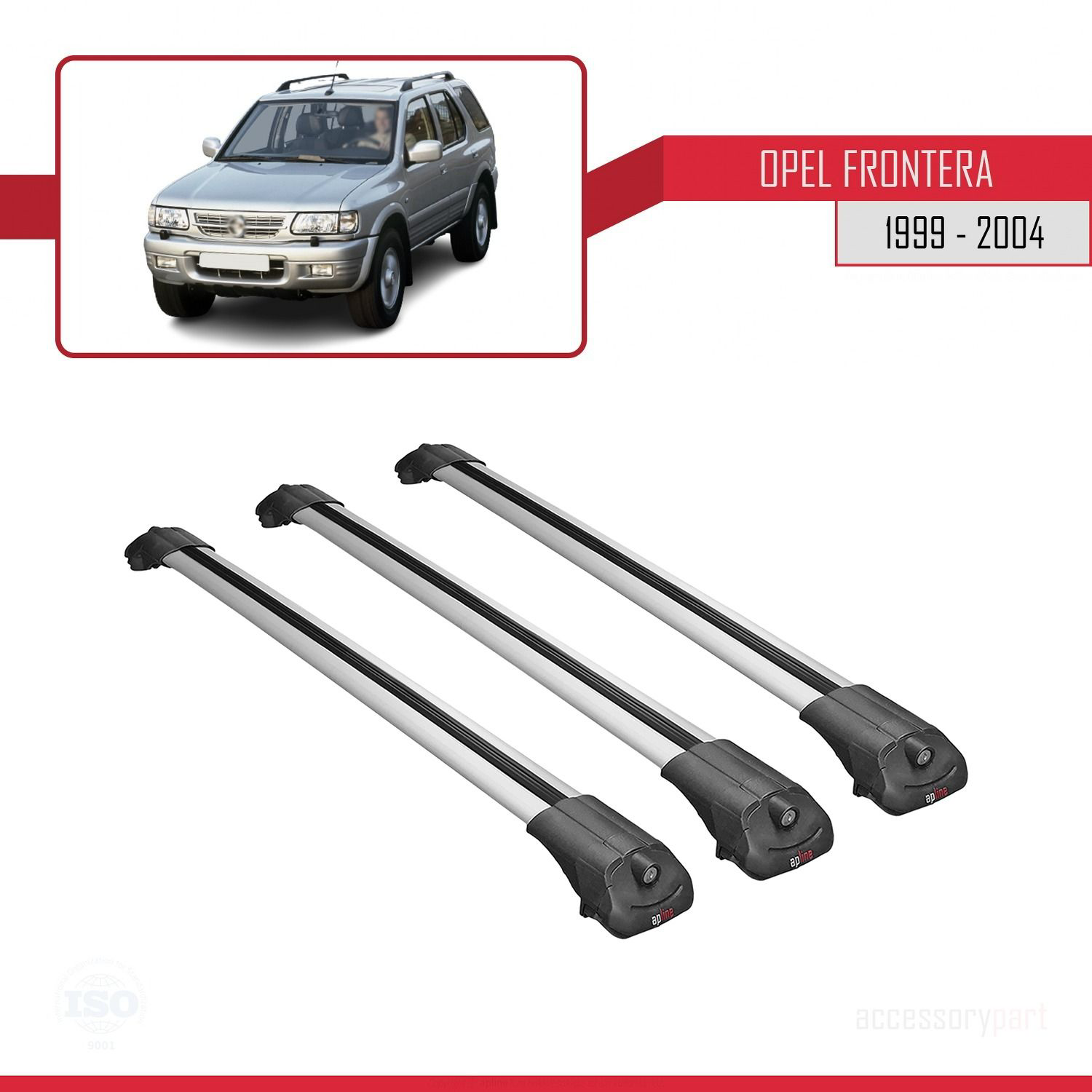 Opel Frontera 1999-2004 Arası ile uyumlu ACE-1 Ara Atkı Tavan Bar