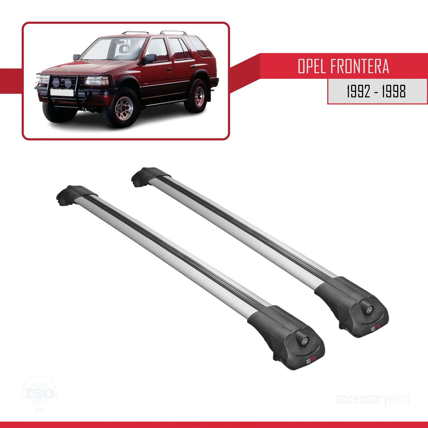 Opel Frontera 1992-1998 Arası ile uyumlu ACE-1 Ara Atkı Tavan Bar