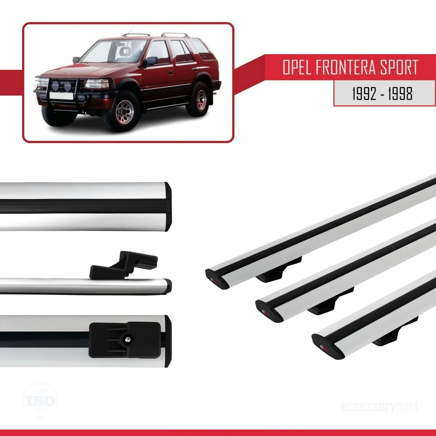 Opel Frontera Sport 1992-1998 Arası ile uyumlu Basic Model Ara At