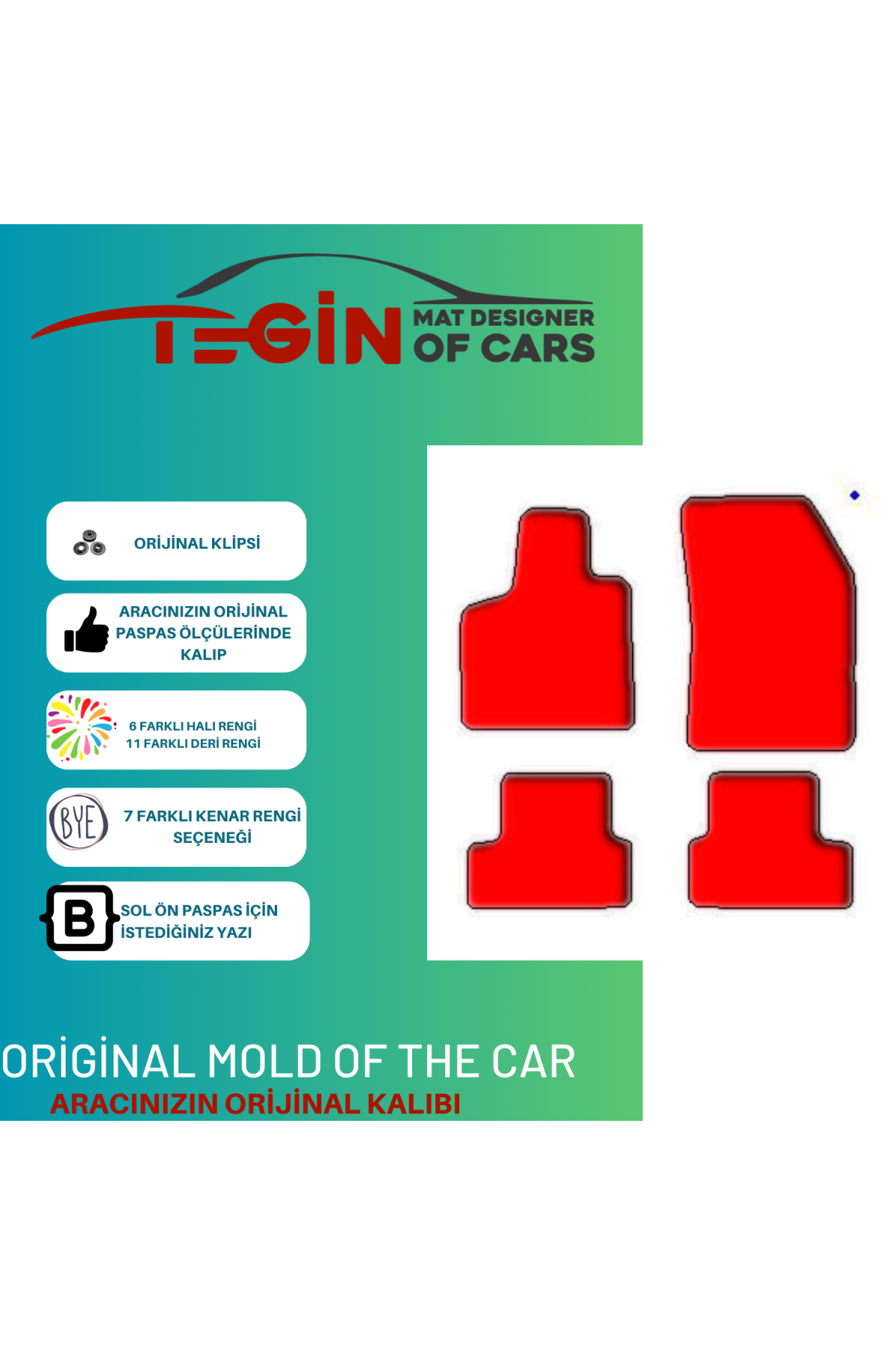 Opel Grandland X 2017 Ve Sonrası Prime Siyah Kırmızı Deri Kırmızı