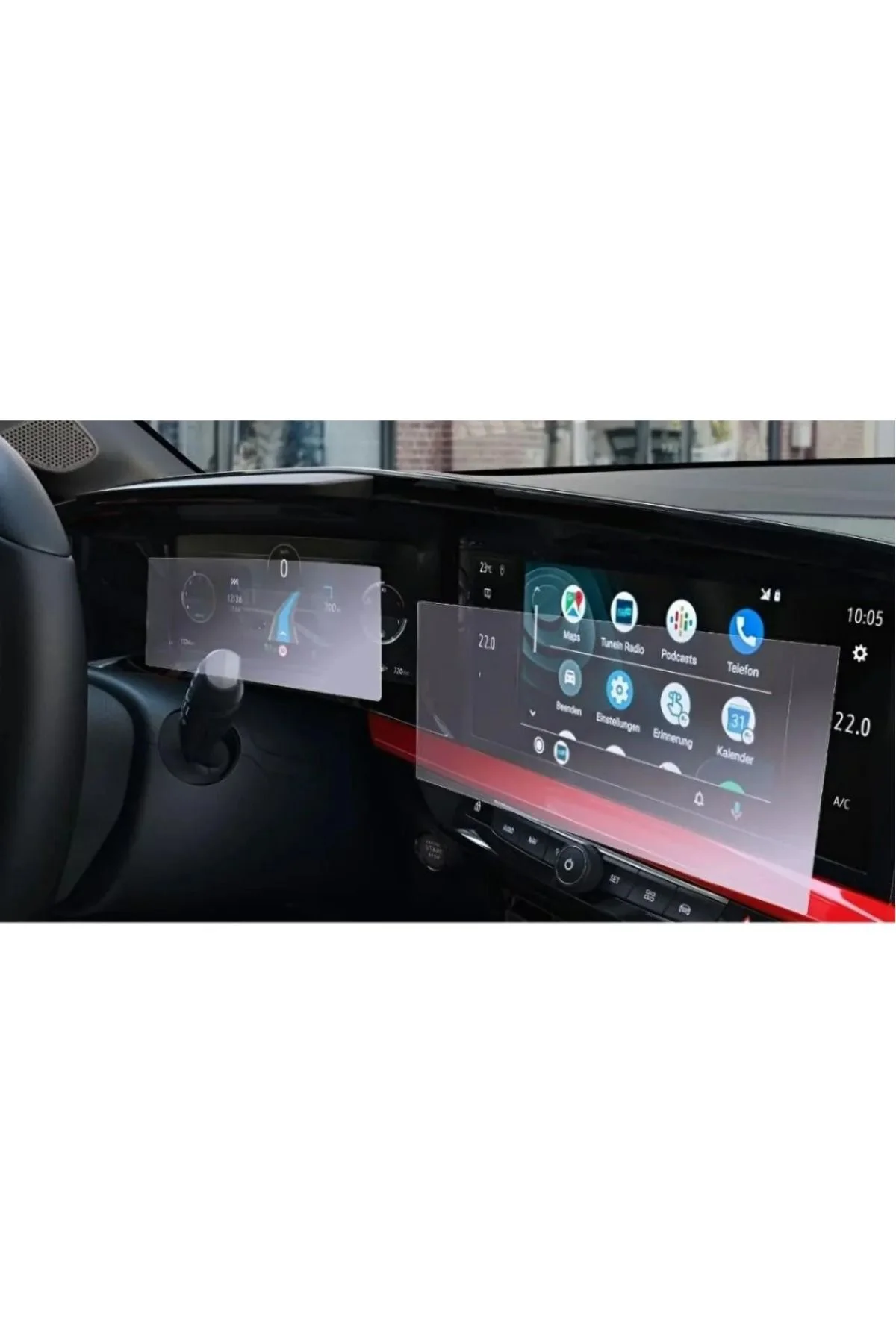 Opel Grandland Multimedya ve Dijital Gösterge Uyumlu 9H Nano Ekra
