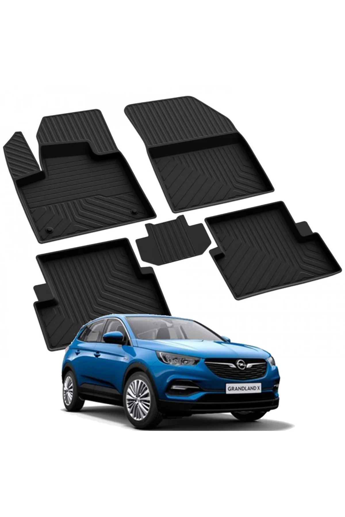 OPEL GRANDLAND X 2017-2021 Model Yılları İçin Uyumlu Yeo 4D Havuzlu Paspas Takımı OPEL GRANDLAND X 2017-2021 Model Yılları İçin Uyumlu Yeo 4D Havuzlu Paspas Takımı