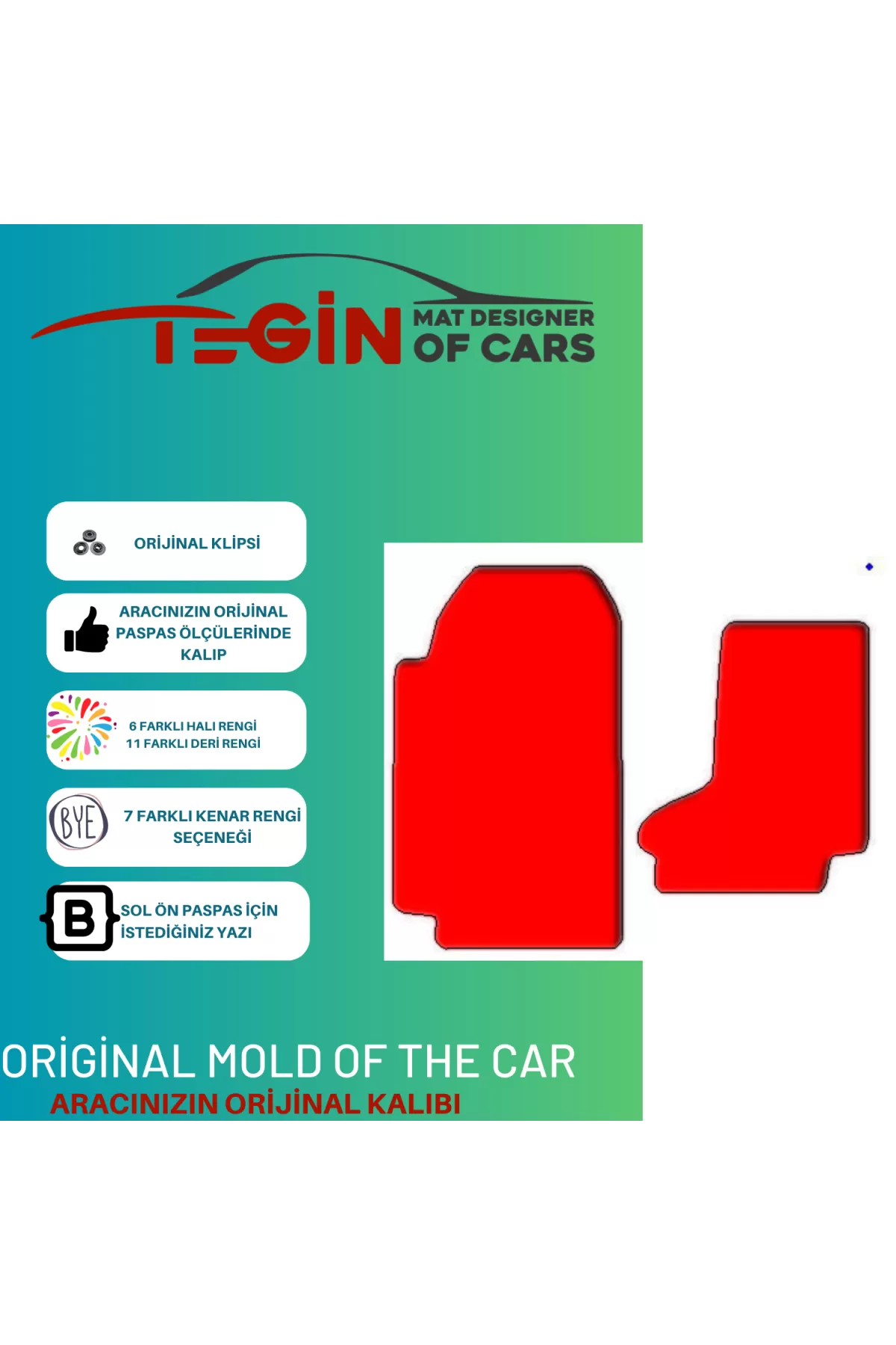 Opel Gt Roadster 2007-2009 Prime Bej Halı Bej Kenar Paspas