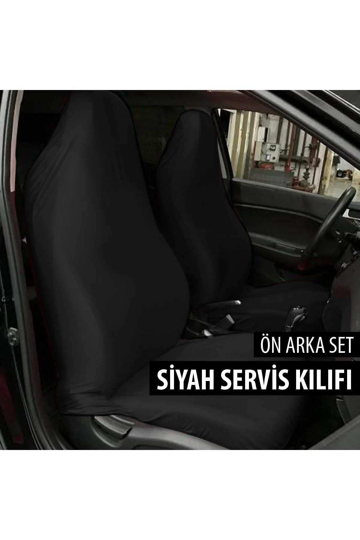 Opel Insignia 2009-2016 Uyumlu Koltuk Kılıfı Servis Kılıfı - Siya