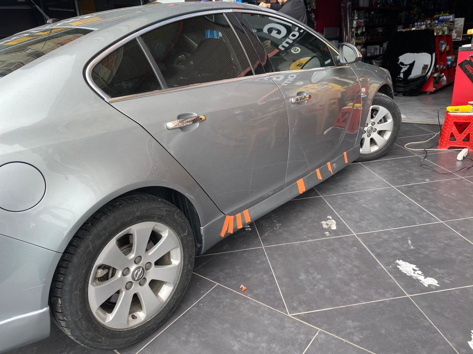 Opel Insignia Uyumlu 2015 -2017 Yan Marşpiyel