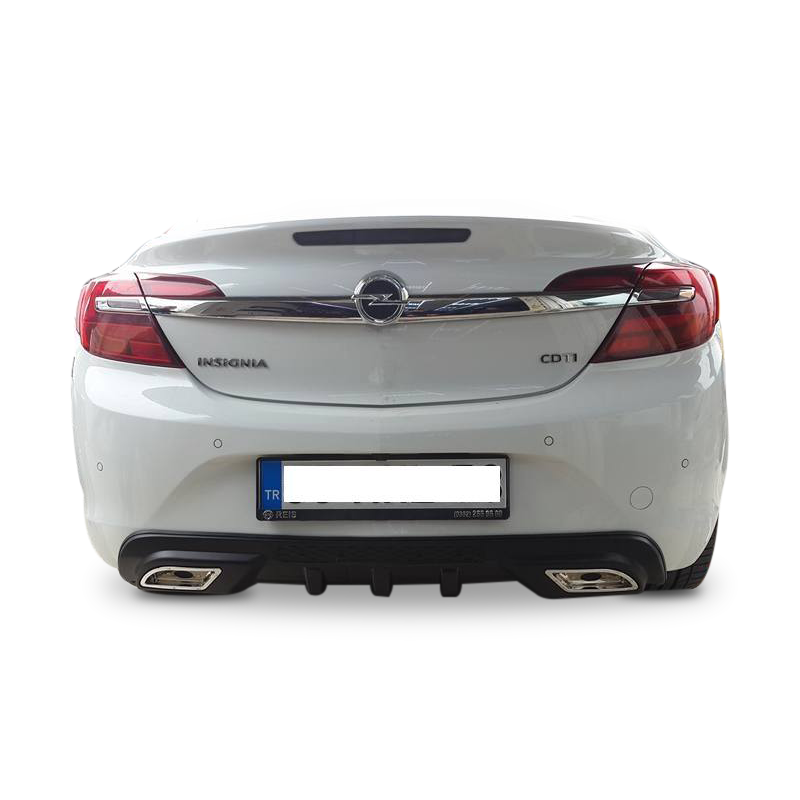 Opel Insignia Uyumlu 2009 - 2016 Egzoz Görünümlü Universal Difüzö