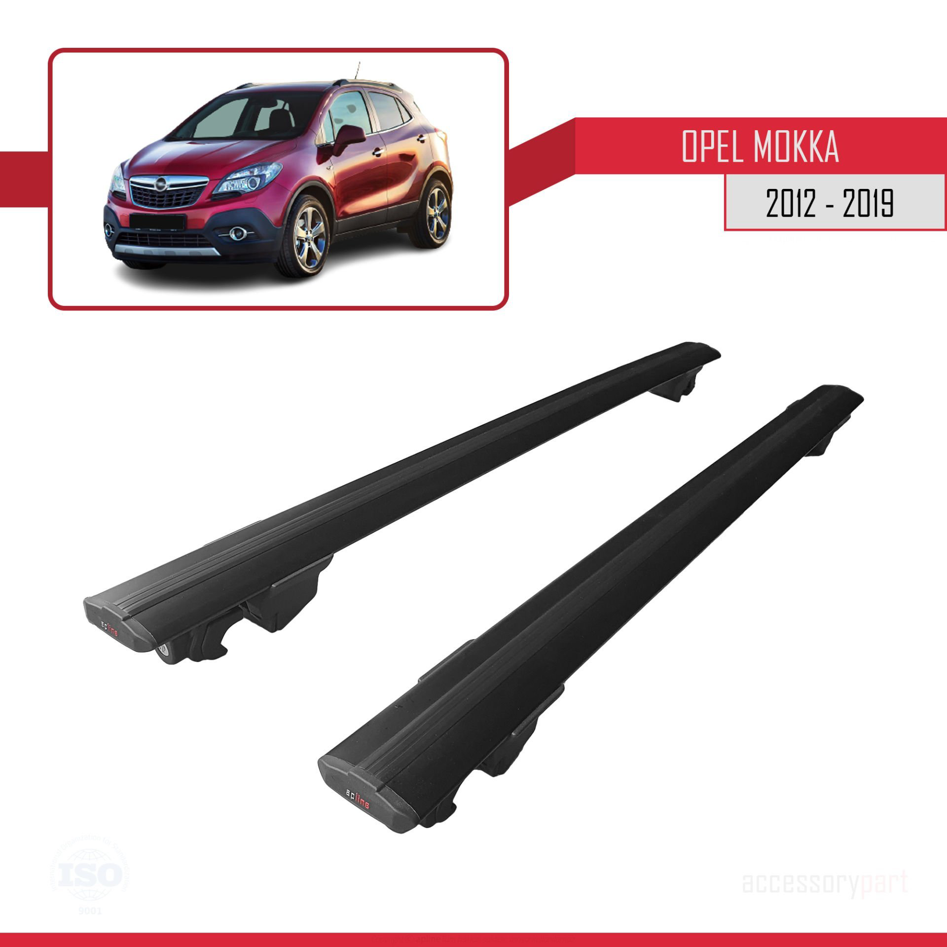 Opel Mokka 2012-2019 Arası ile uyumlu HOOK Model Anahtar Kilitli 