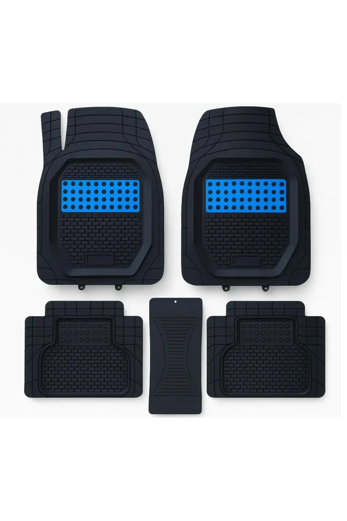 Opel Mokka 2015 UYUMLU HAVUZLU ÜNIVERSAL YENİ NESİL PLUS PASPAS SİYAH - MAVİ