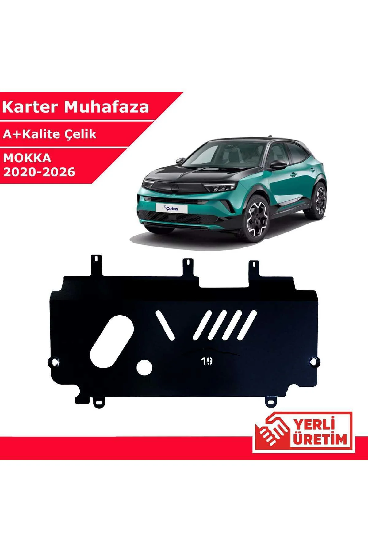 Opel Mokka 2020-2026 Çelik Karter Muhafaza Çelik Koruma Sacı A+ K Opel Mokka 2020-2026 Çelik Karter Muhafaza Çelik Koruma Sacı A+ K