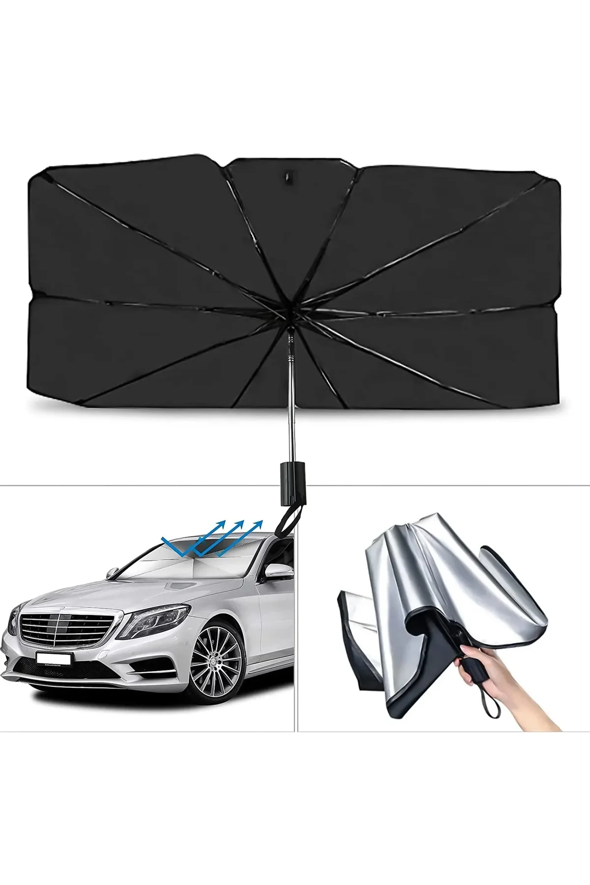Opel Mokka, Nissan Juke, Suzuki Vitara, Renault Captur, Dacia Jogger Uyumlu Oto Şemsiye Opel Mokka, Nissan Juke, Suzuki Vitara, Renault Captur, Dacia Jogger Uyumlu Oto Şemsiye