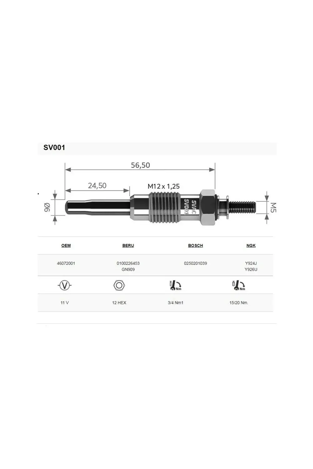 Opel Omega-Vectra 1.7 D Isitma Bujisi 4'Lü Takım