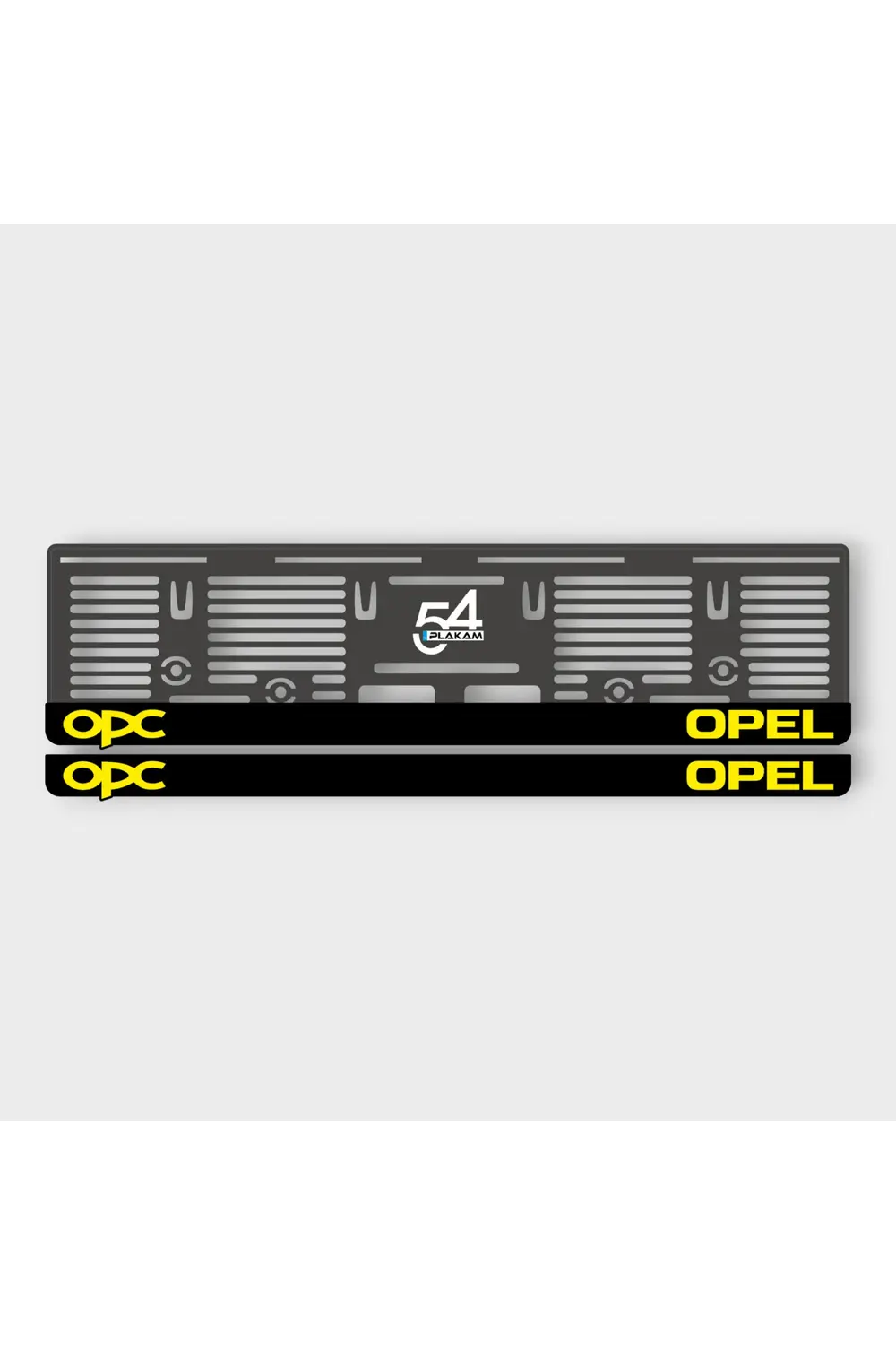 OPEL OPC 3D KABARTMALI PLEKSİ ARABA PLAKALIĞI