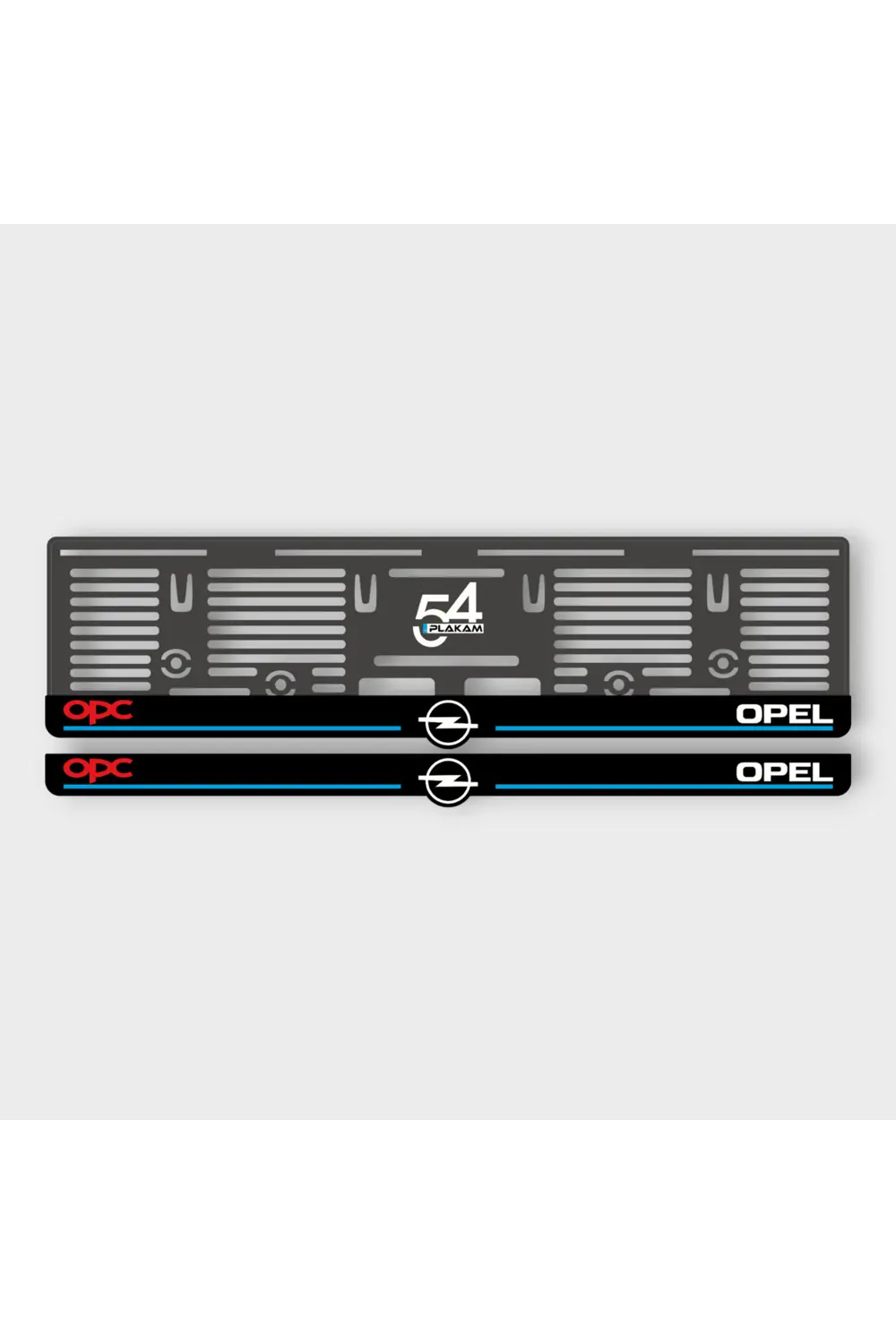 OPEL OPC Uyumlu 3D KABARTMALI PLEKSİ ARABA PLAKALIĞI -2