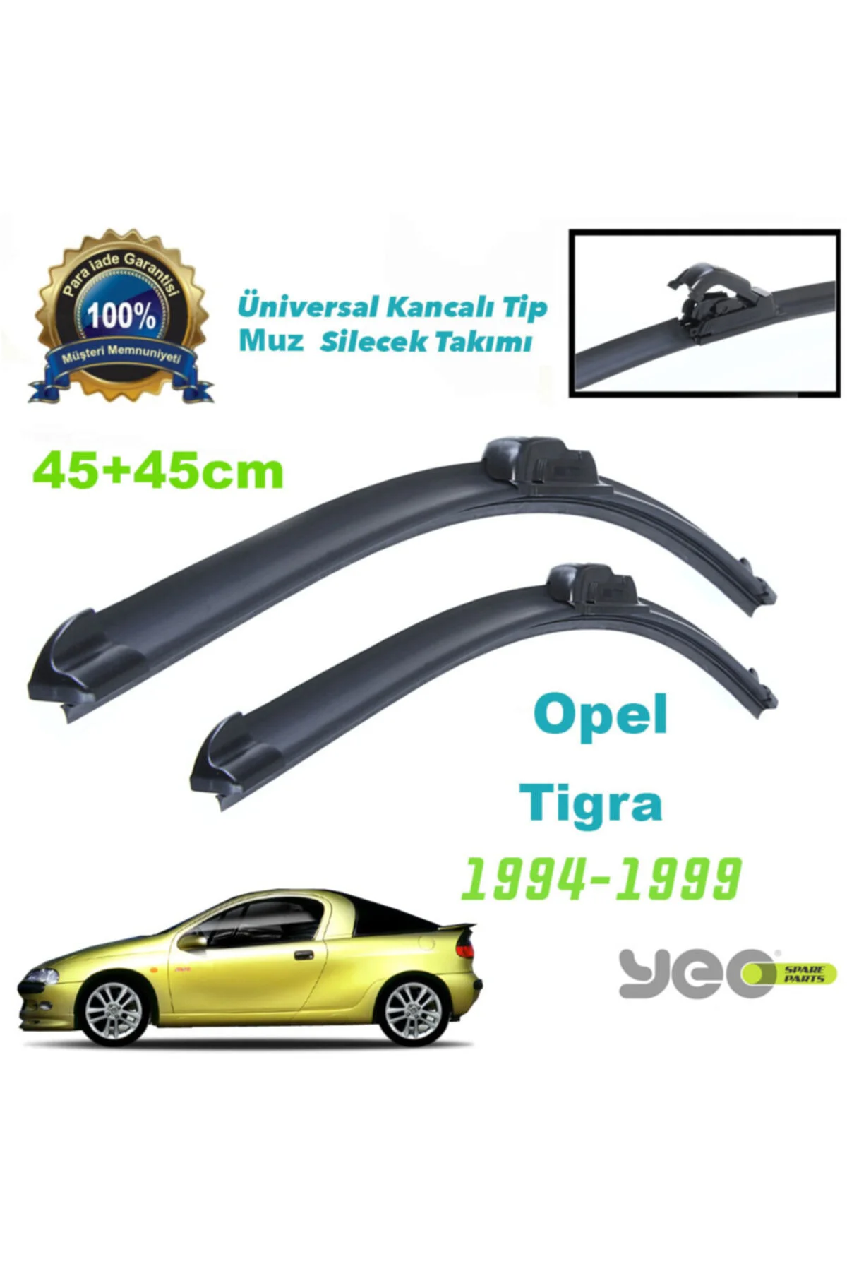Opel Tigra Aeroflex Muz Silecek Takımı
