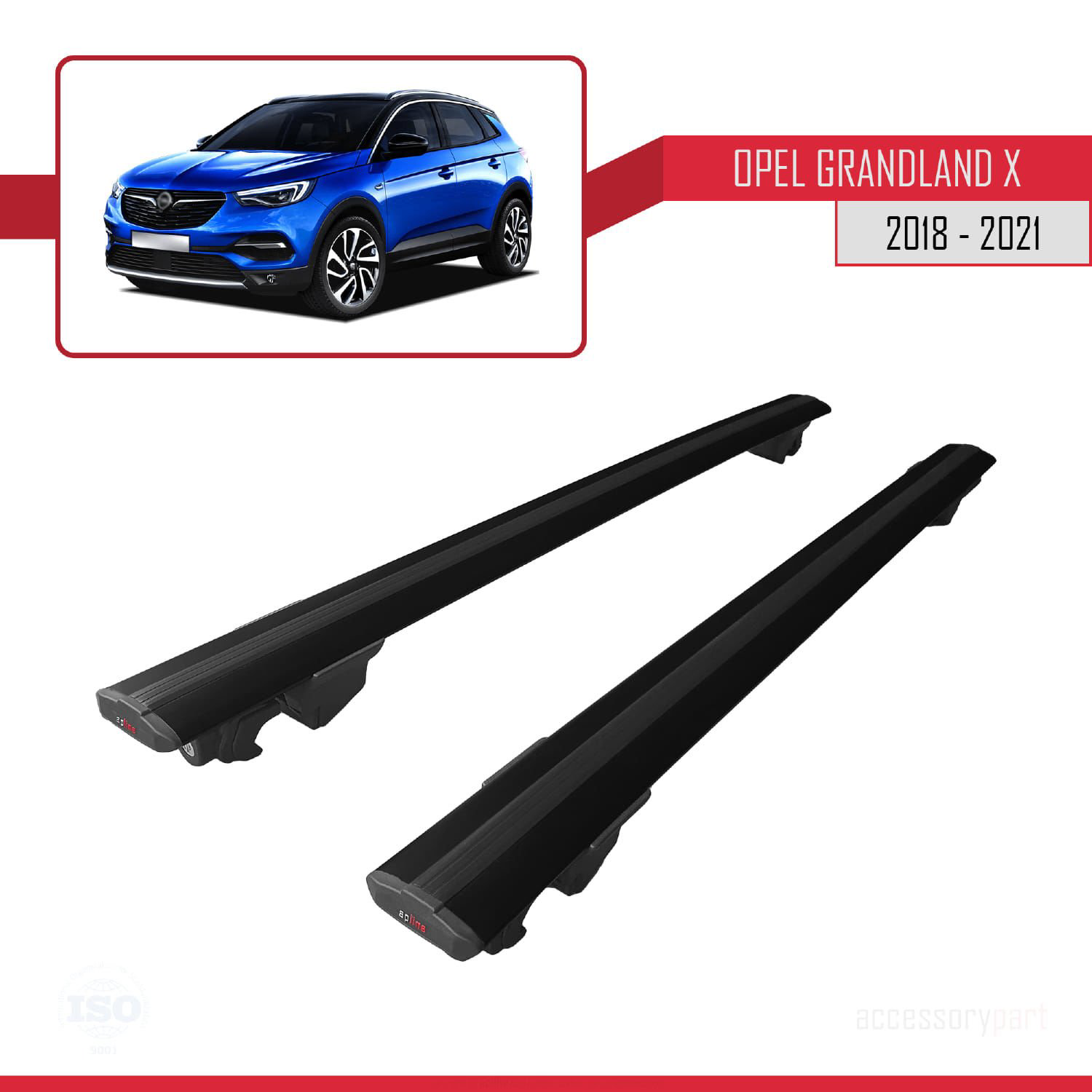 Opel - Vauxhall Grandland X 2018-2021 Arası ile uyumlu HOOK Model