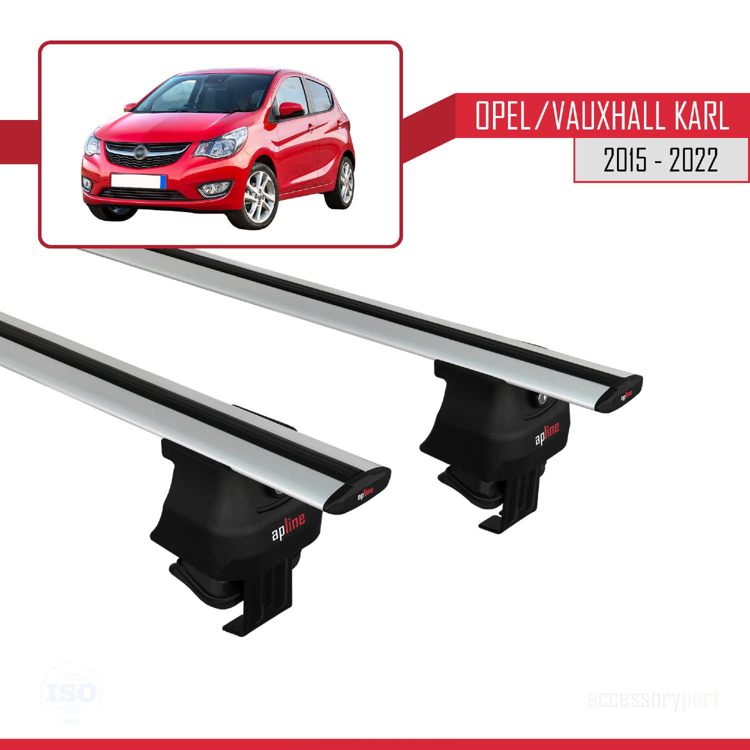 Opel / Vauxhall Karl 2015-2022 Arası ile uyumlu ACE-4 Ara Atkı Ta