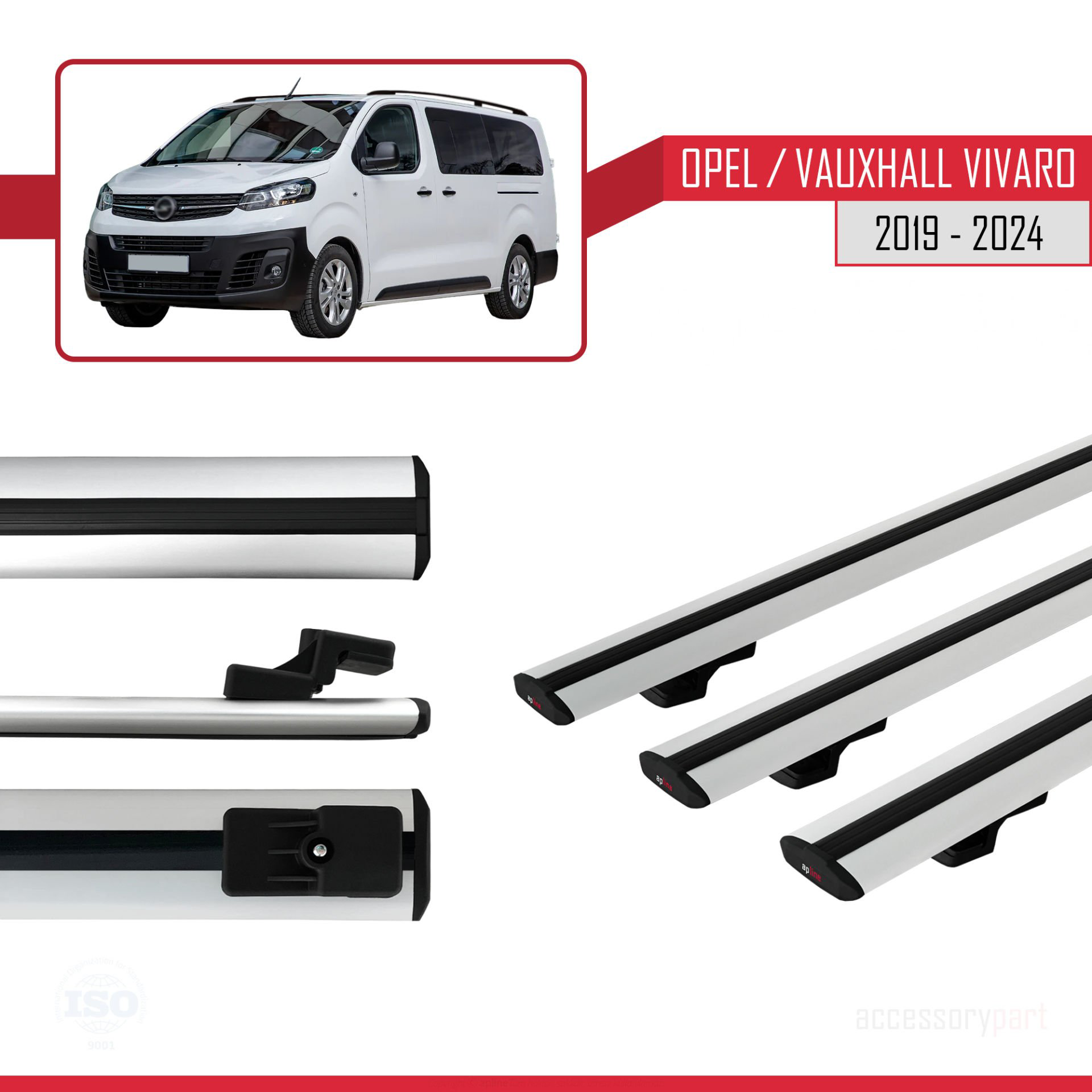 Opel / Vauxhall Vivaro 2019 ve Sonrası ile uyumlu Basic Model Ara