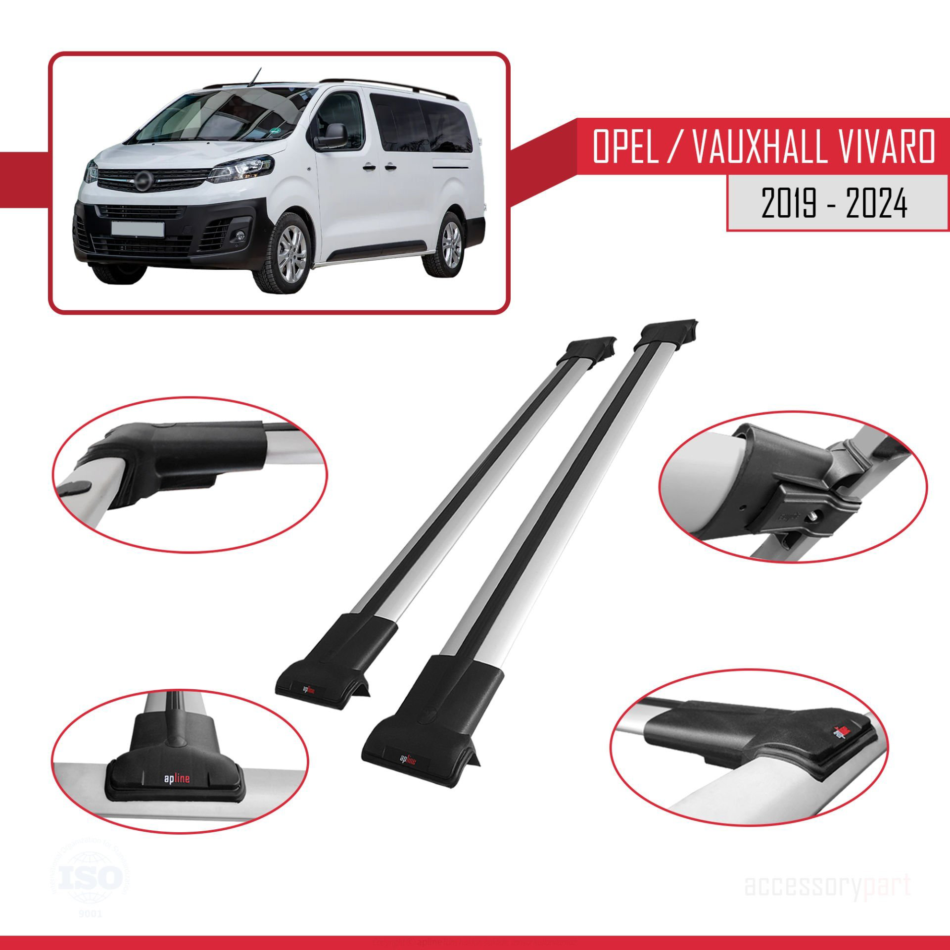 Opel / Vauxhall Vivaro 2019 ve Sonrası ile uyumlu FLY Model Ara A