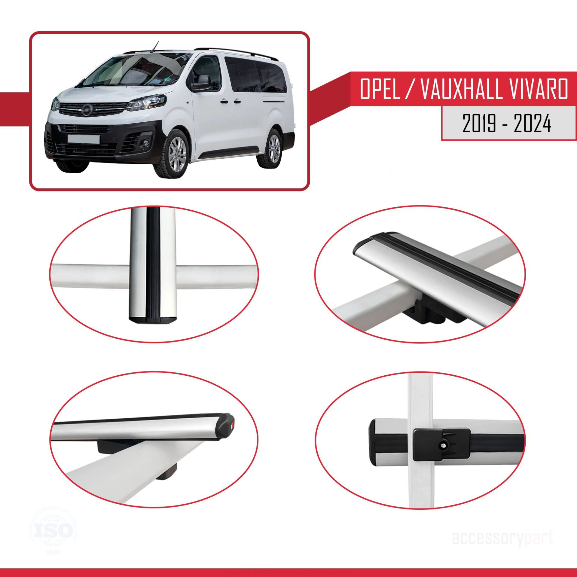 Opel / Vauxhall Vivaro 2019 ve Sonrası ile uyumlu Basic Model Ara