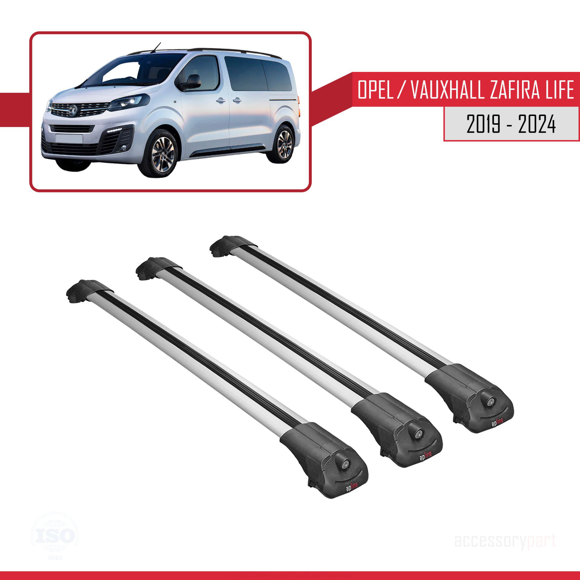 Opel / Vauxhall Zafira Life 2019 ve Sonrası ile uyumlu ACE-1 Ara 