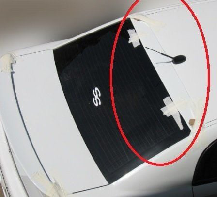 Opel Vectra Uyumlu C Tavan Spoiler Boyalı