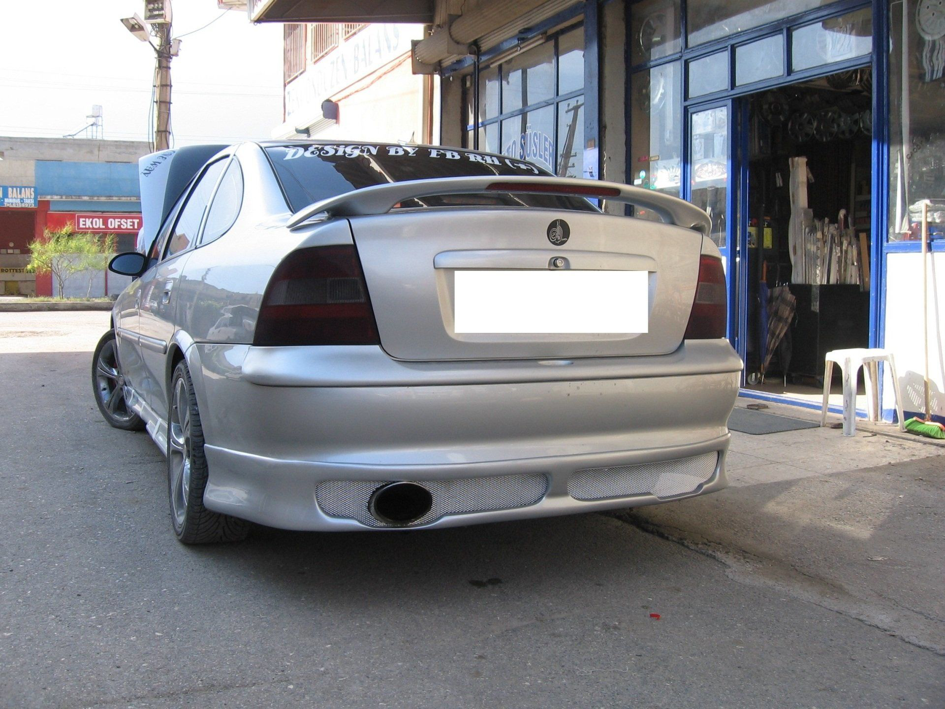 Opel Vectra Uyumlu B 1996-1999 Etekli Arka Karlık