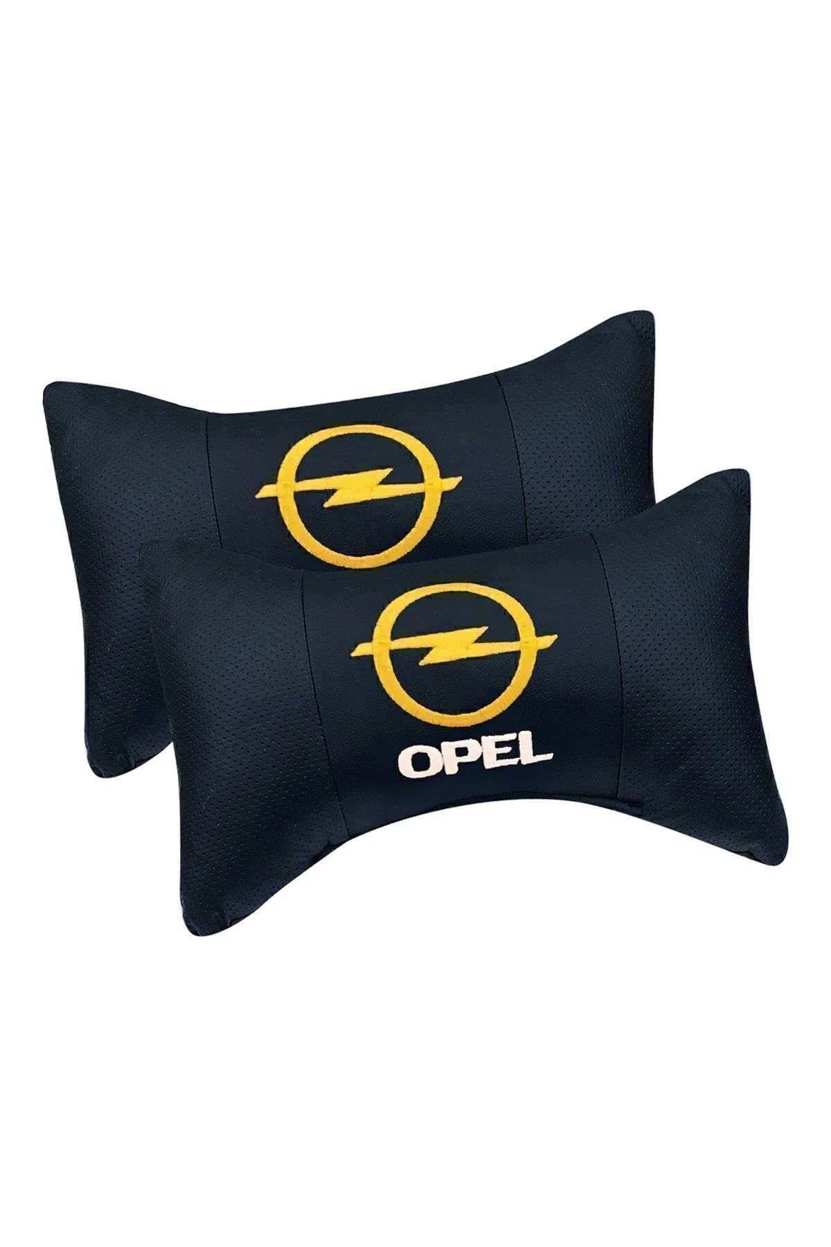 Opel Yüksek Kalite Seyahat Boyun Yastığı ve Kemer Pedi Takımı Nakışlı - Görsel 2