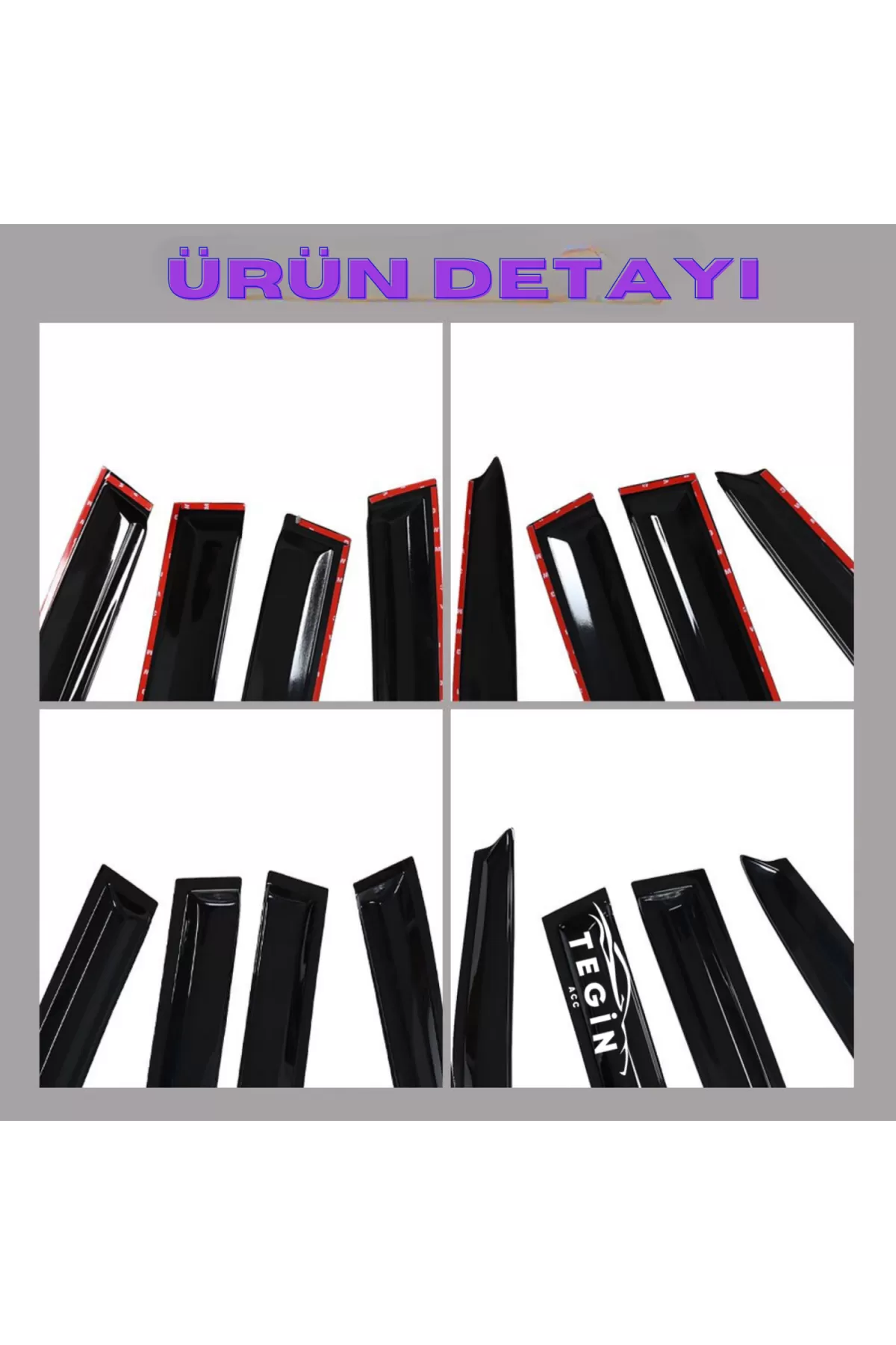 Opel Zafira 1999-2005 Cam Rüzgarlığı 4lü Takım