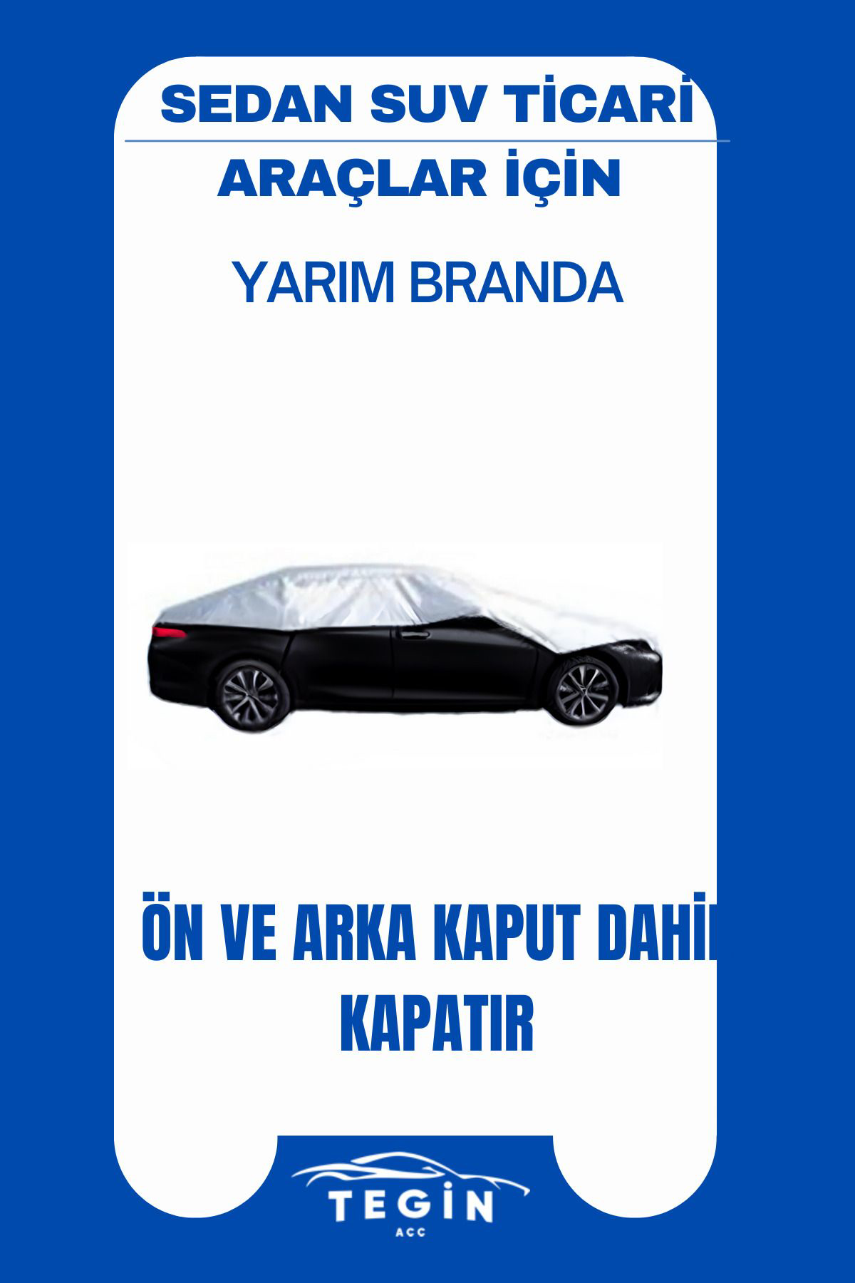 Opel Zafira 1999 - 2005 MPV Uyumlu SolarBlock Yarım Araba Brandas