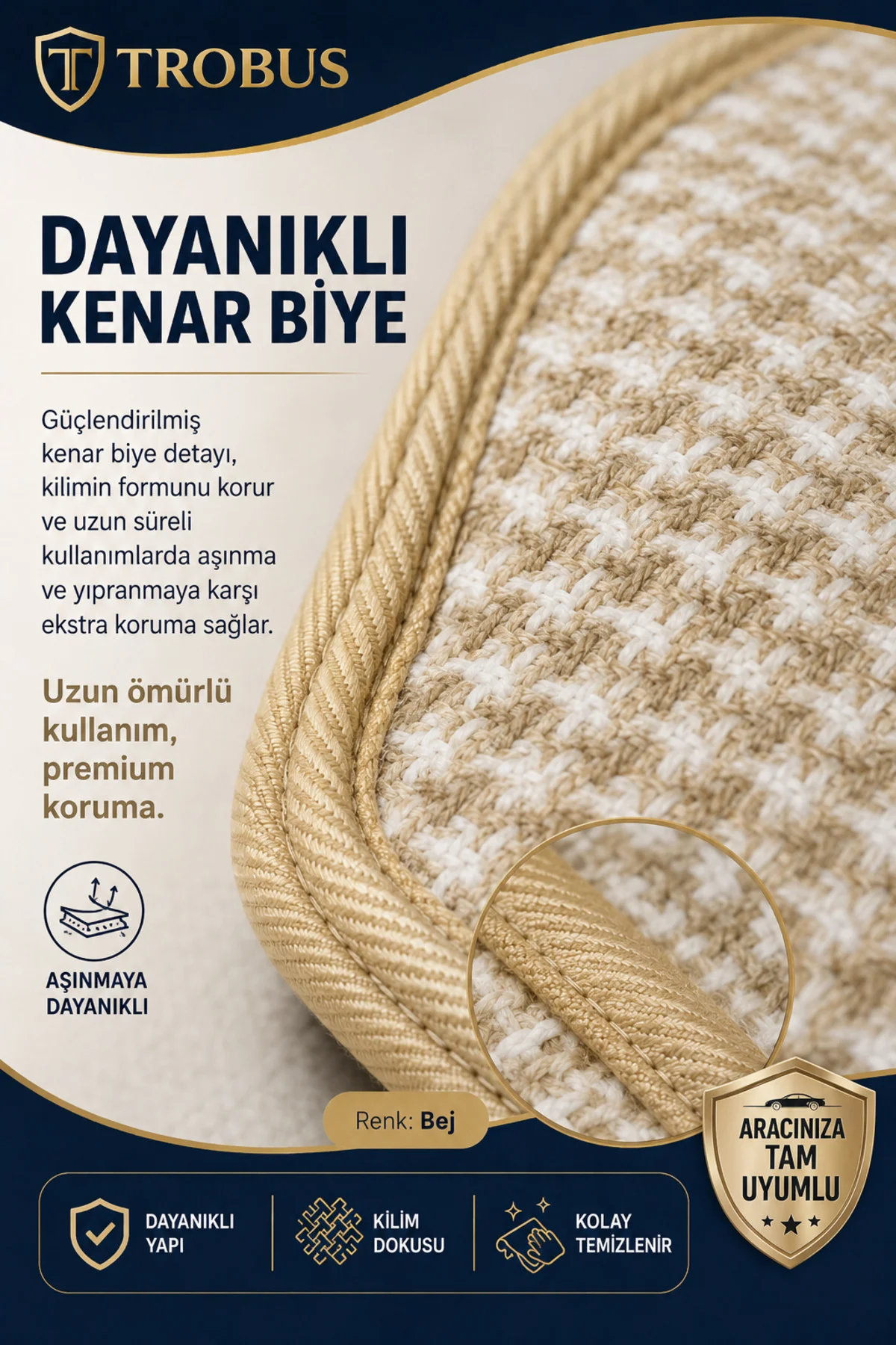Opel ZAFİRA 5 7 KİŞİ 2003-2011 Uyumlu Örme Ön 2 Parça Oto Koltuk Minderi Terletmez Kaymaz Taban Bej Fiyatı, Yorumları ve Özellikleri