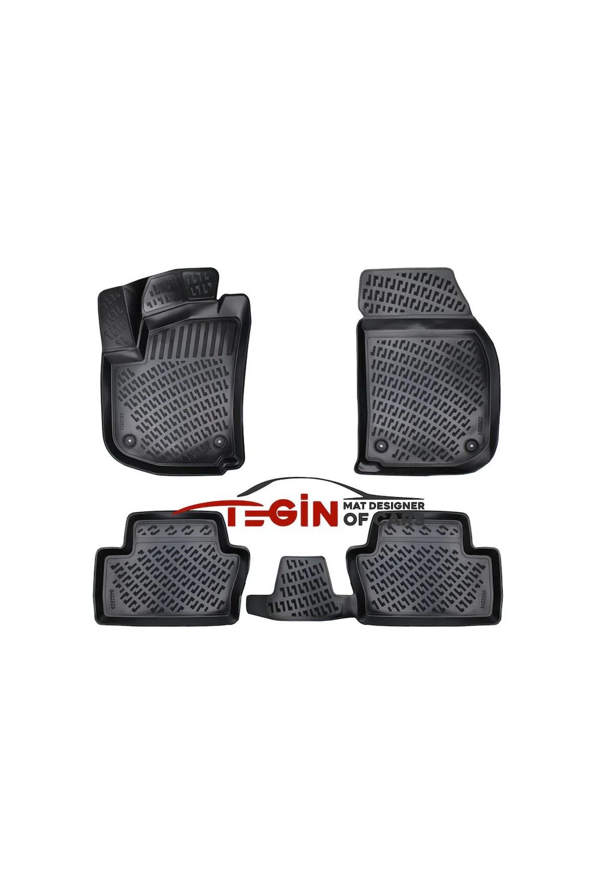 Opel Zafira A 1999-2006 Manuel Siyah 3D Havuzlu Paspas