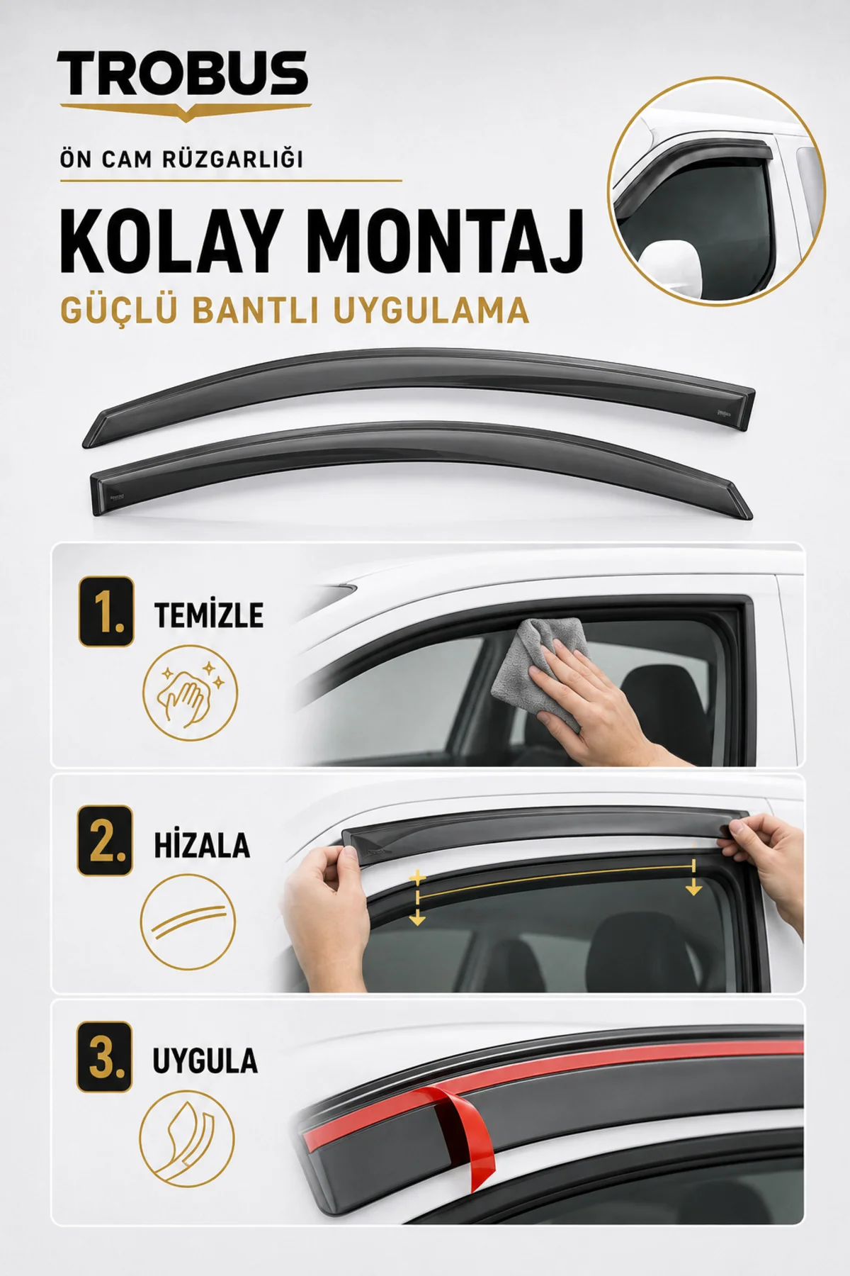 Opel Zafira Life 8+1 Minibüs 2020 ve Sonrası Ön Cam Rüzgarlığı 2'li Takım Fiyatı, Yorumları ve Özellikleri