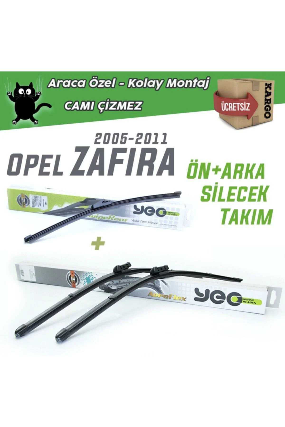 Opel Zafira Ön & Arka Silecek Takımı 2005-2011 Fiyatı, Yorumları ve Özellikleri