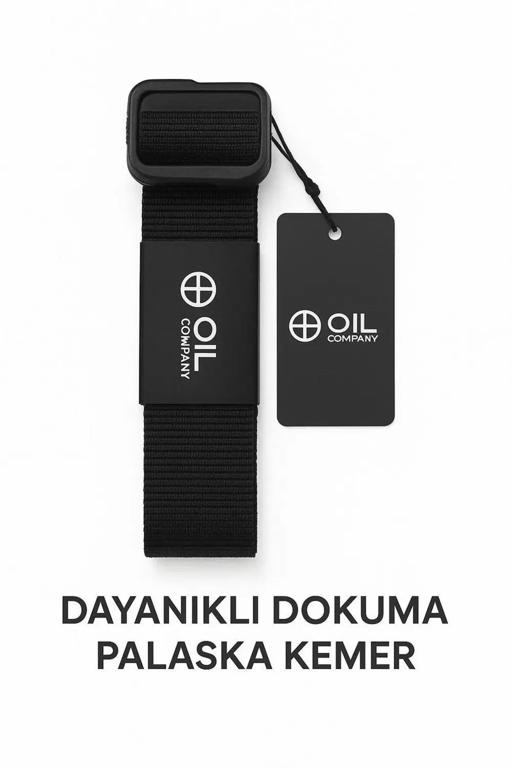 OPERASYONEL KOMPAK TAKTİKAL SİYAH TAKTİK KANVAS KEMERİ