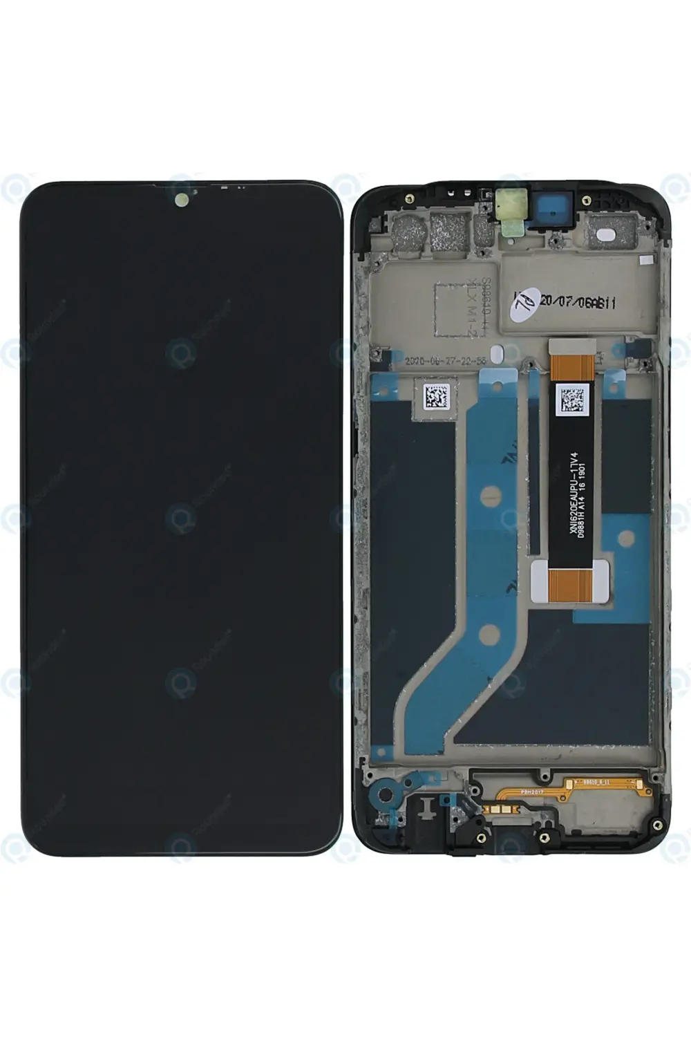 Oppo A12 Uyumlu Çıtalı Lcd Ekran + Dokunmatik CPH2083 CPH2077