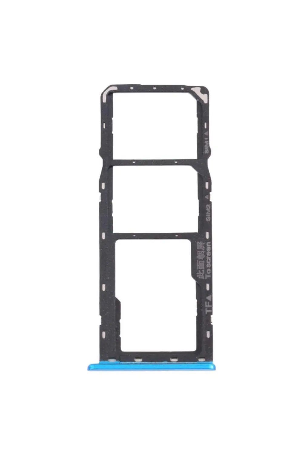 OPPO A12 Uyumlu CPH2083, CPH2077 Sim Kart Çekmecesi (Mavi) İthal