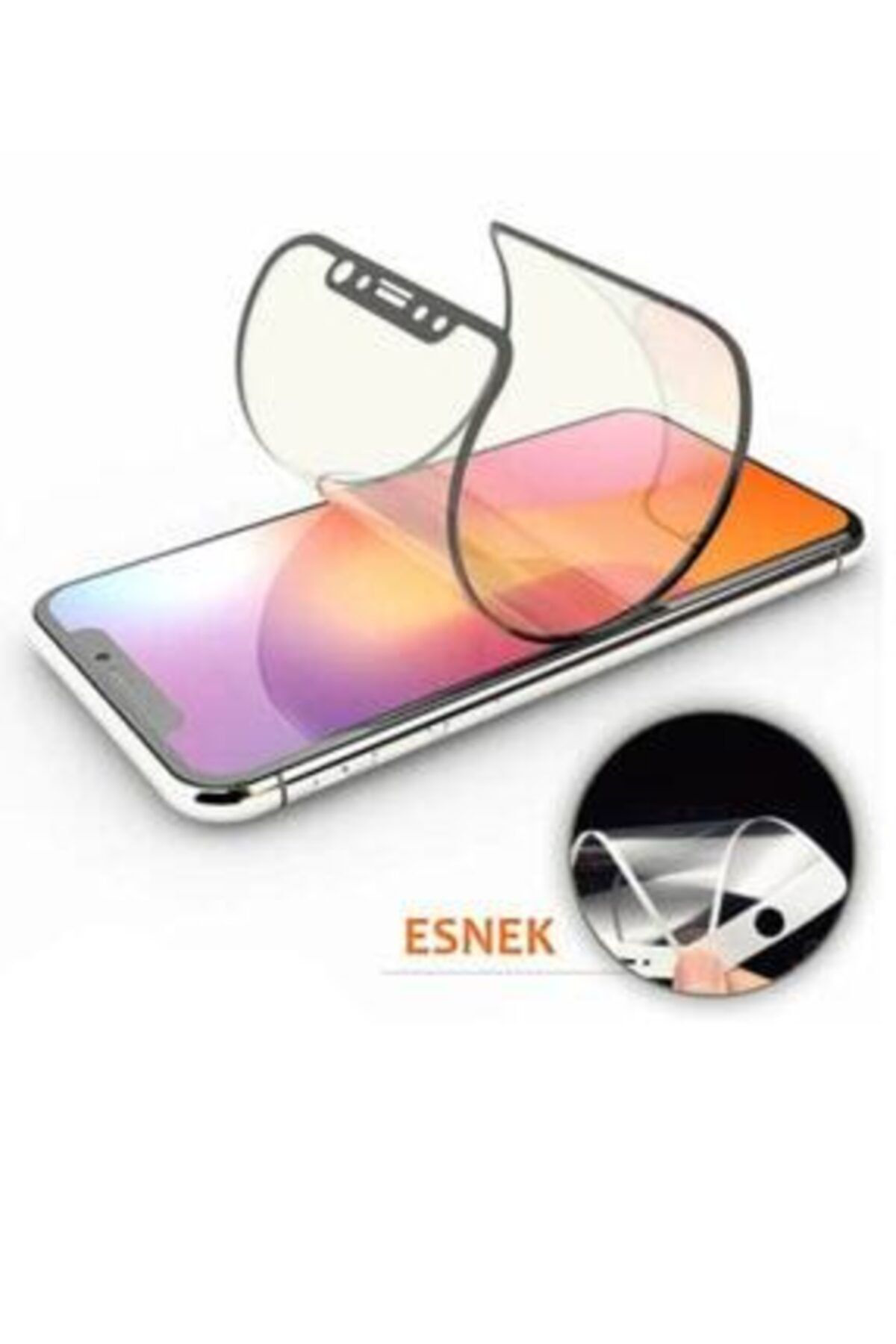 Oppo A15 A15s Uyumlu Seramik Flexible Nano Cam Tam Kaplayan Full 