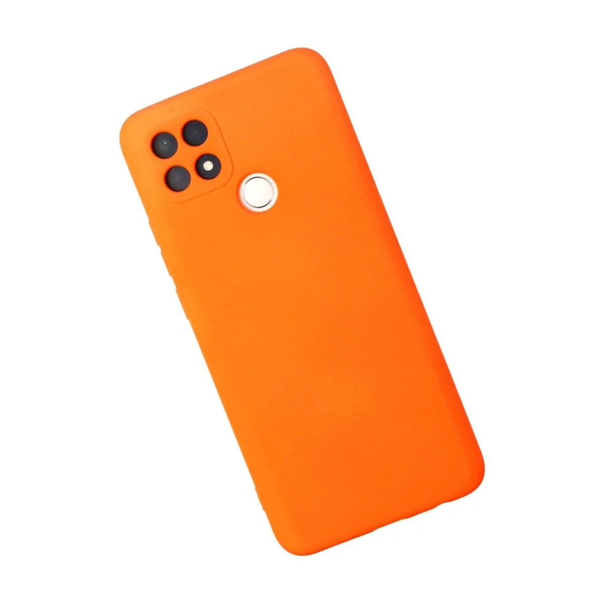 Oppo A15 ile Uyumlu Nano İçi Kadife Silikon Kılıf - Turuncu, Yerli Üretim Fiyatı, Yorumları ve Özellikleri
